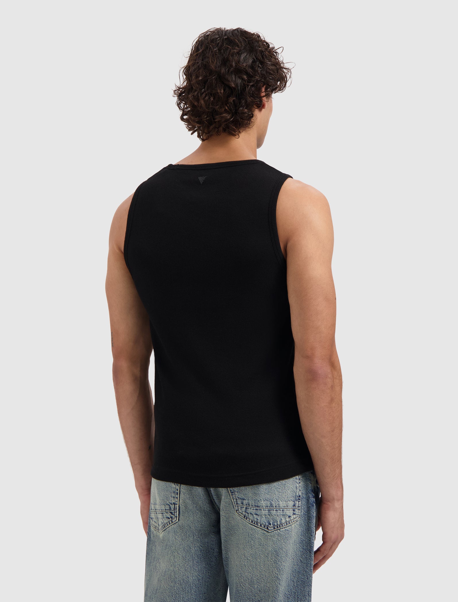 Essential Initials Tanktop | Black