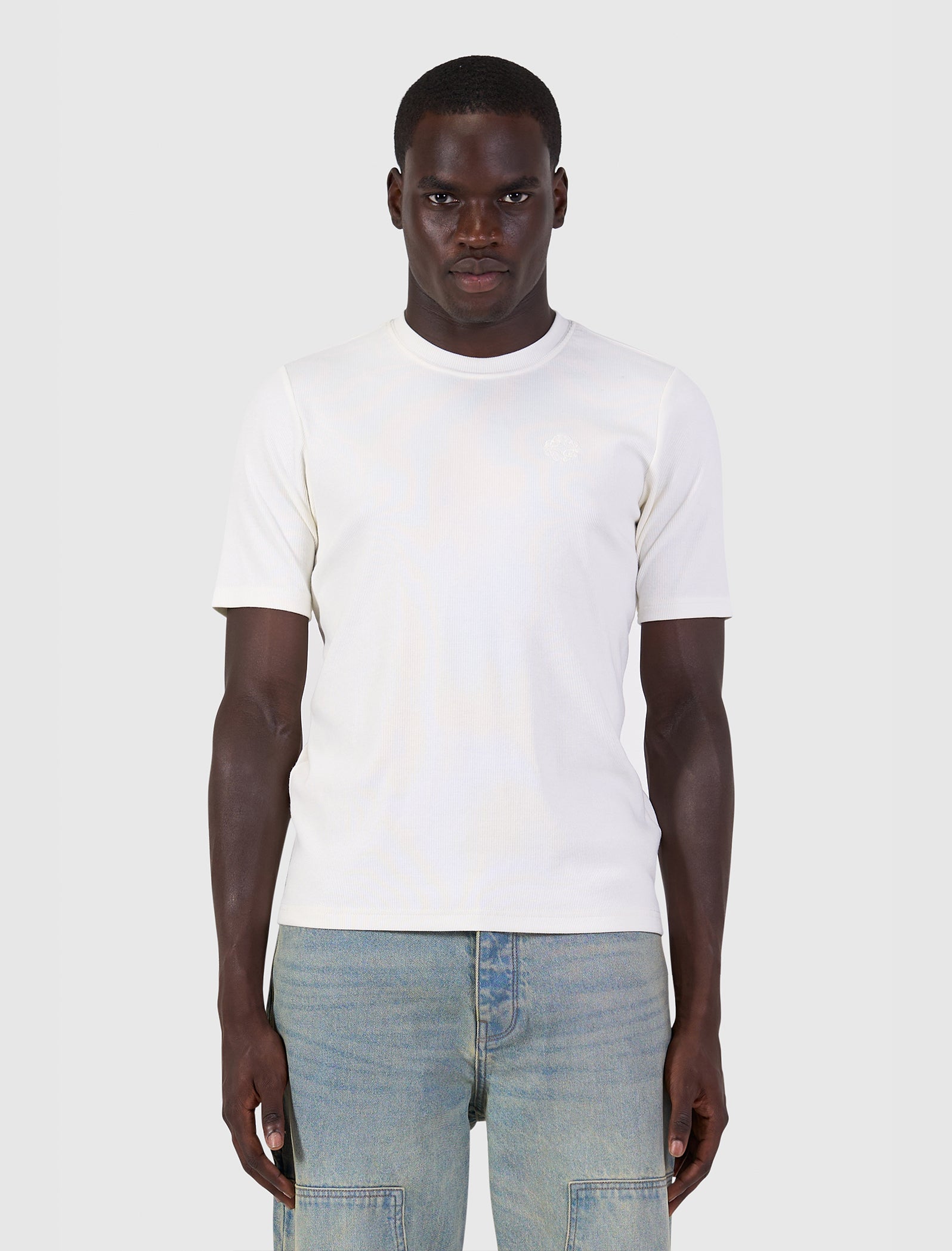 Muscle Rib T-shirt | Off White