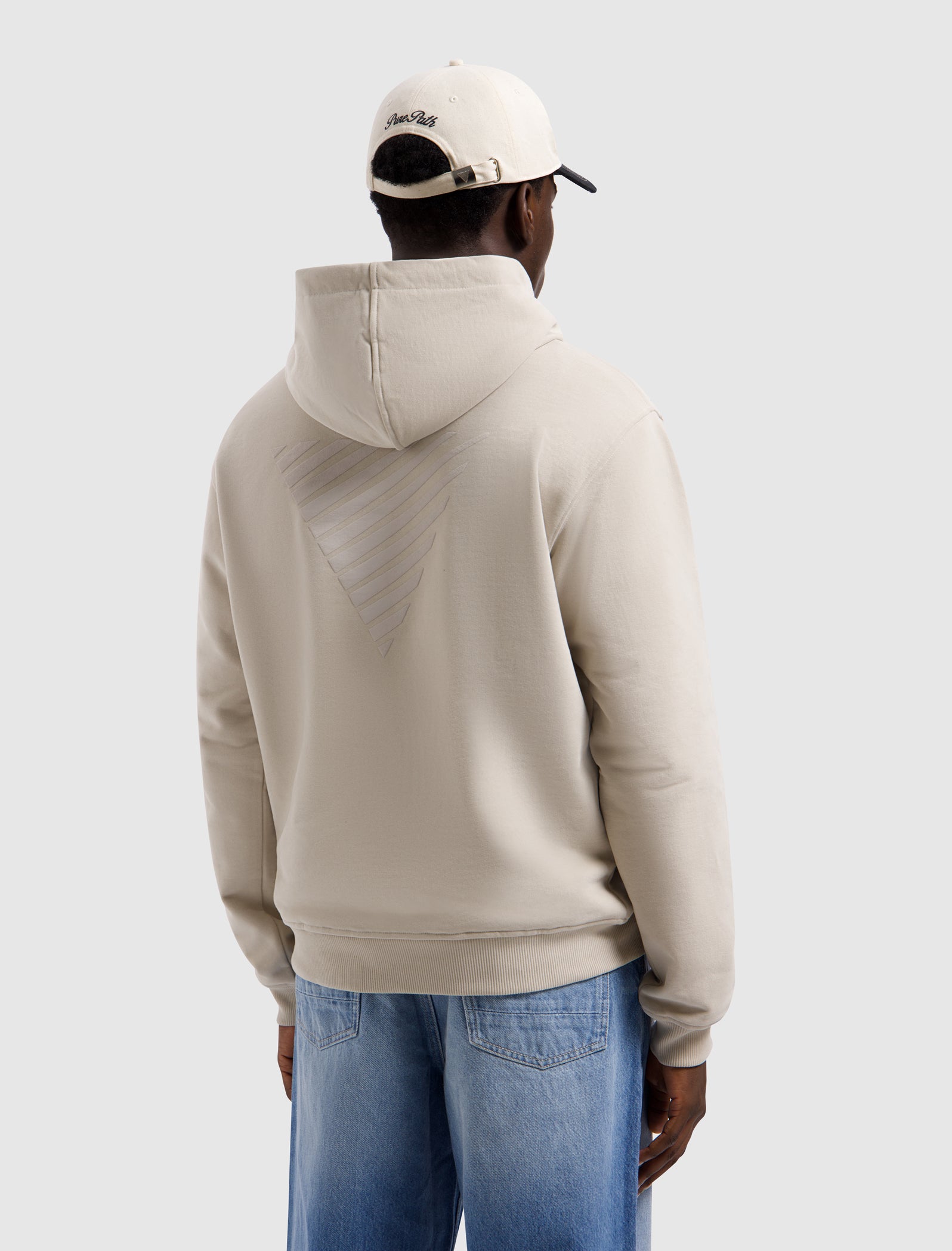 Essential Triangle Hoodie | Sand