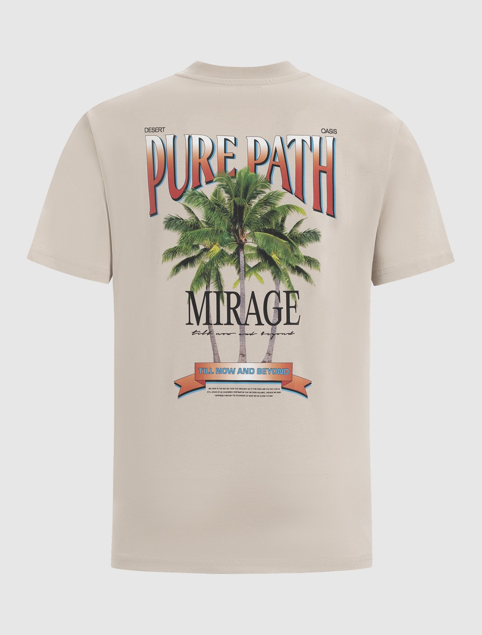 Mirage Print T-shirt | Sand