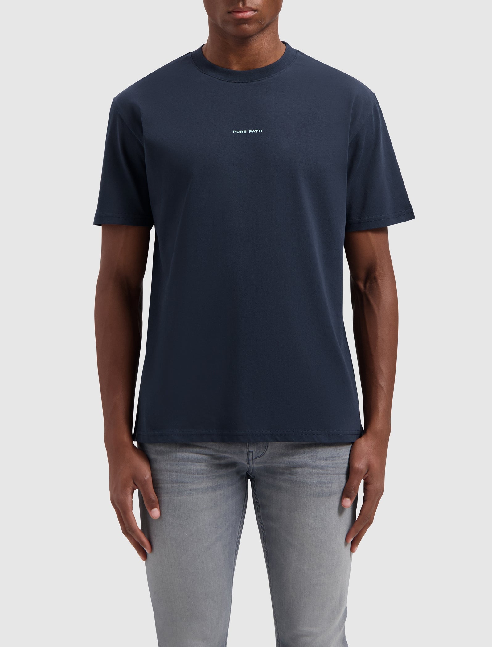 Triangle Logo T-shirt | Navy