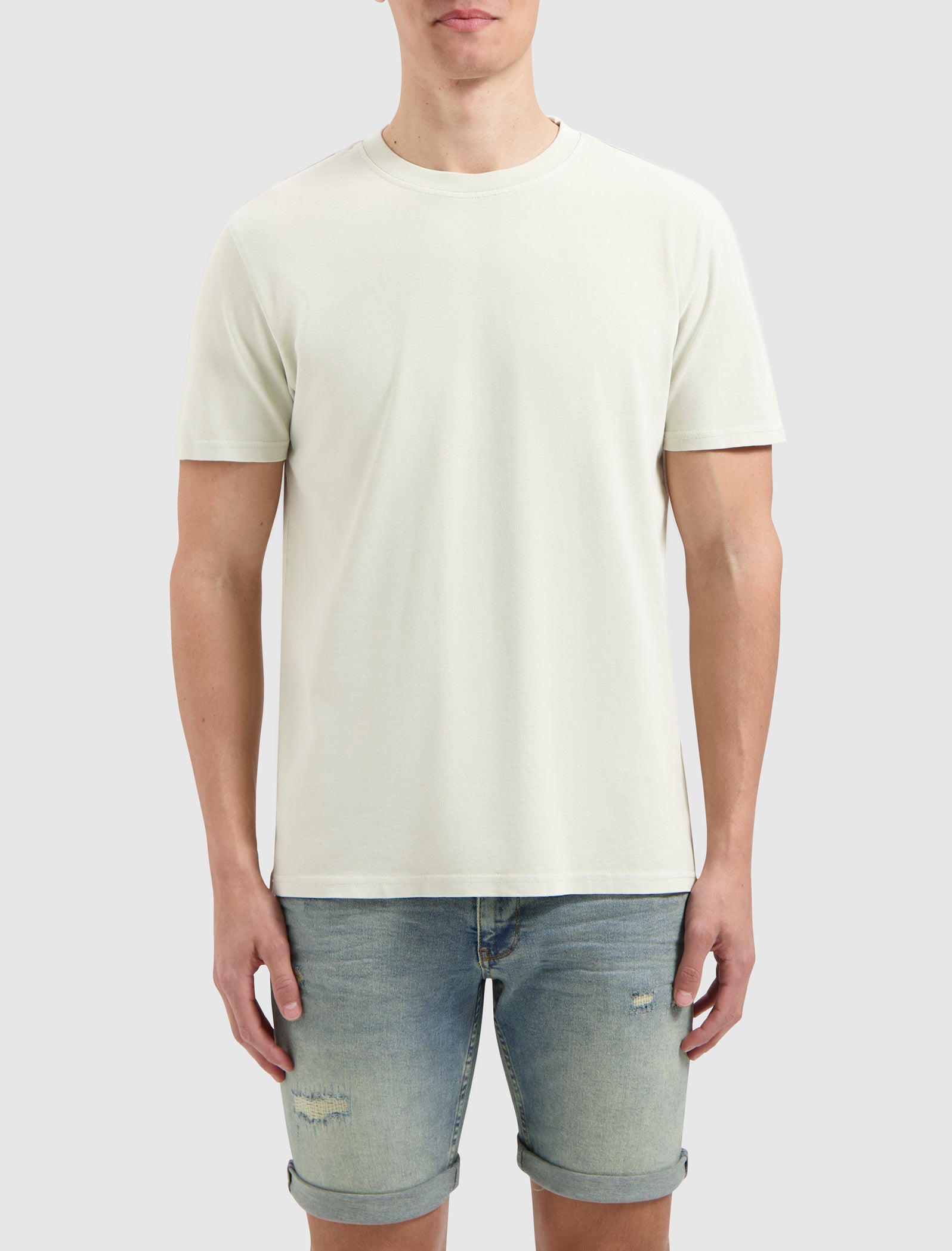 Acid Sideline Wordmark T-shirt | Light Army