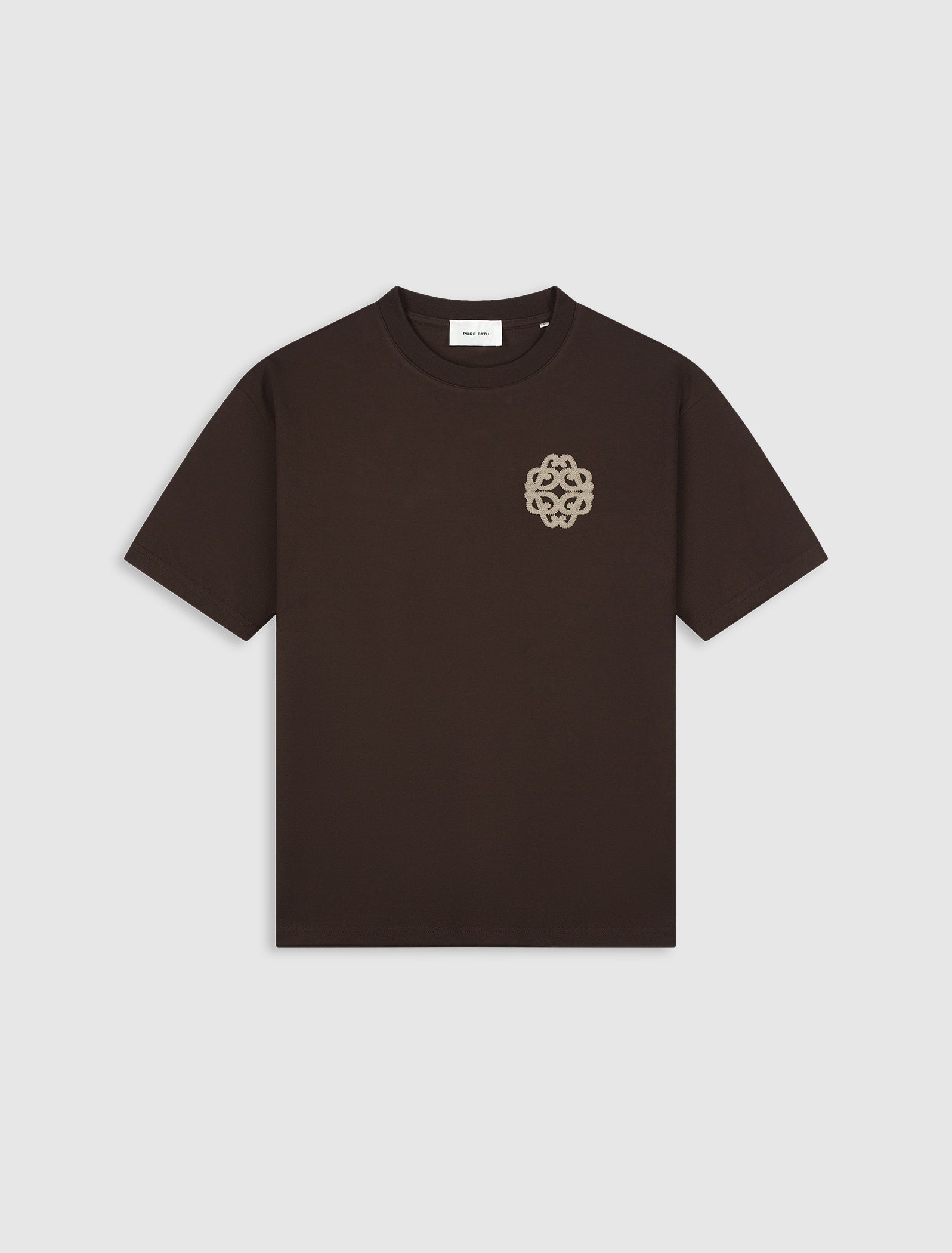 Emblem Logo T-shirt | Dark Brown