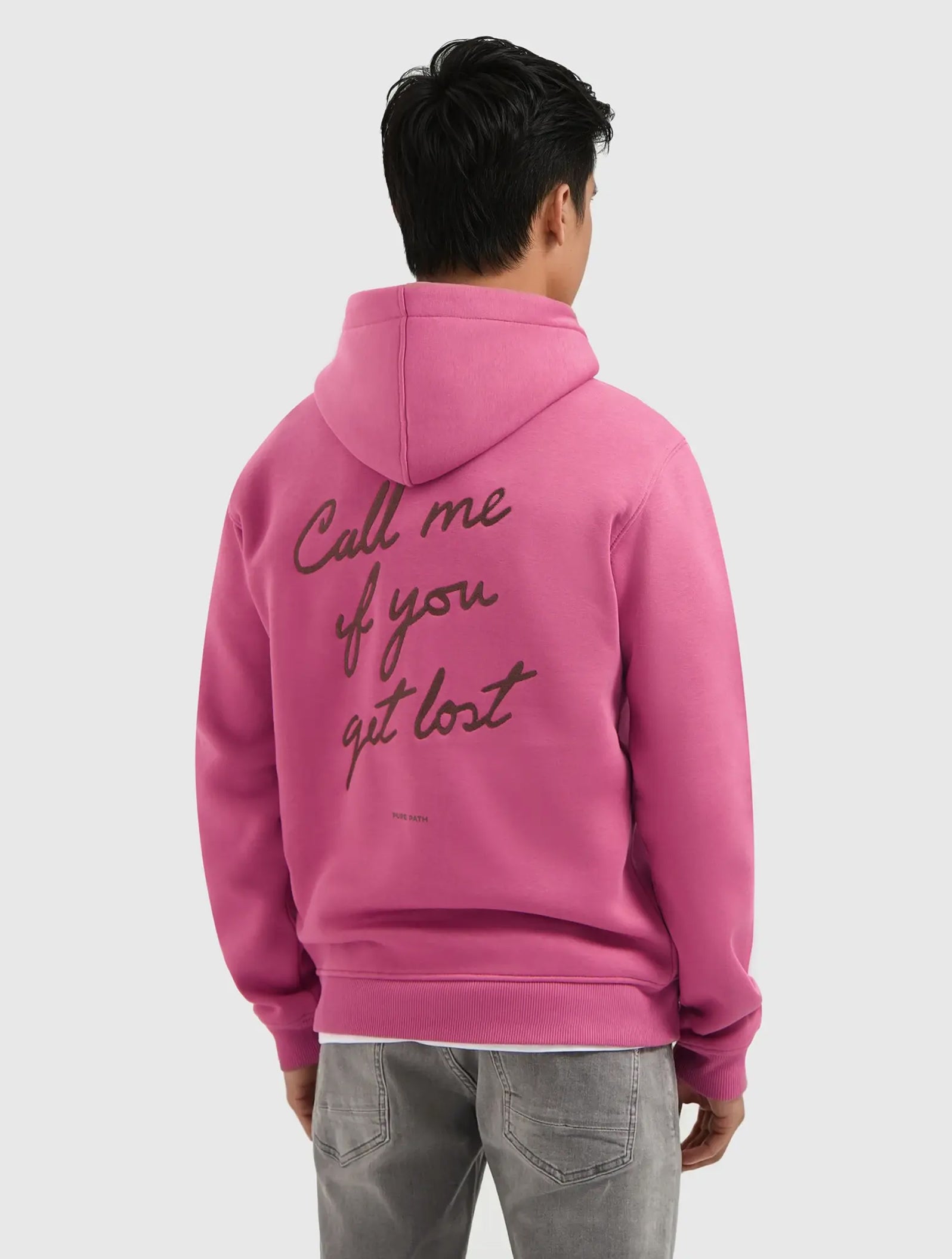 Call Me If You Get Lost Hoodie | Raspberry