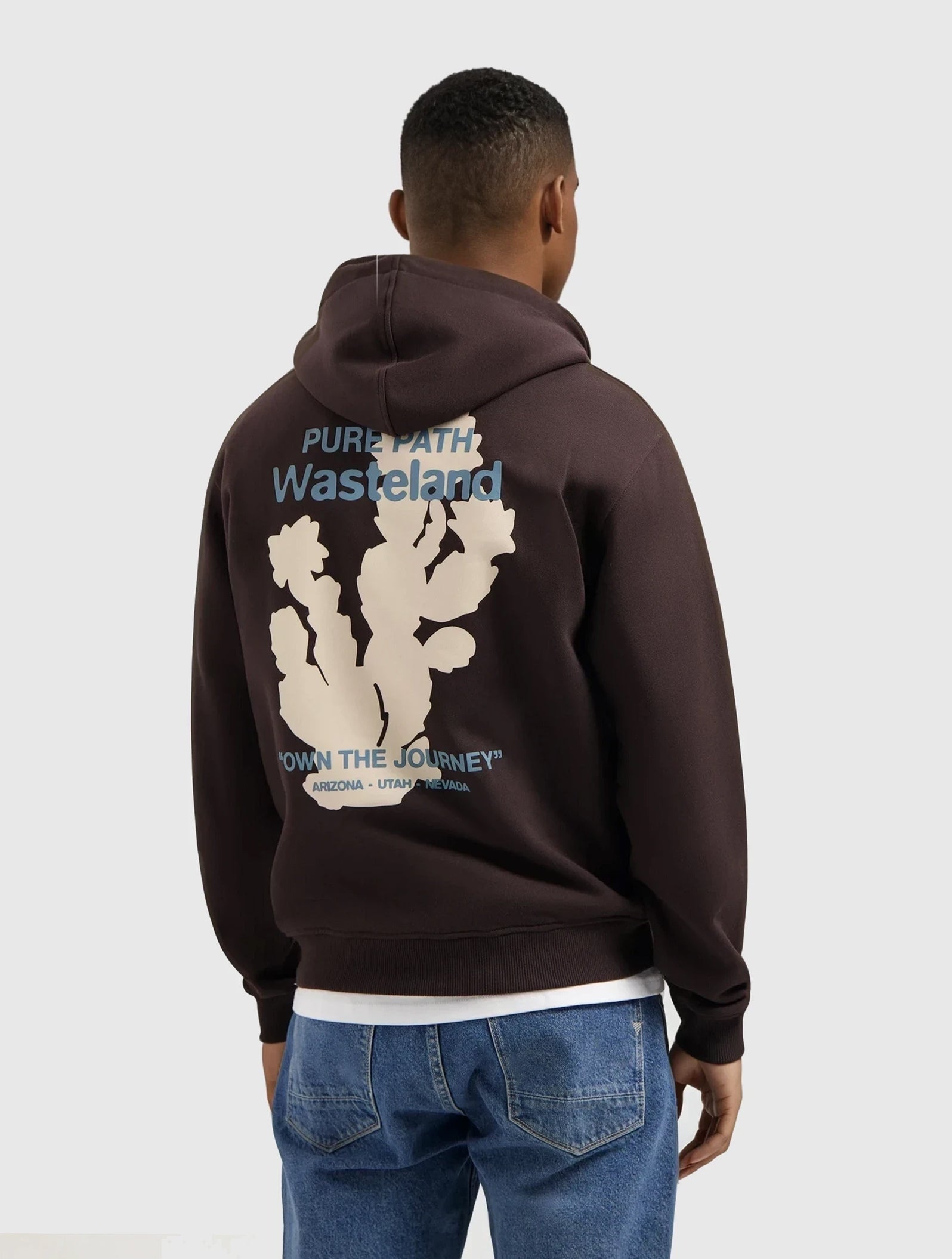 Desert Wasteland Hoodie | Dark Brown