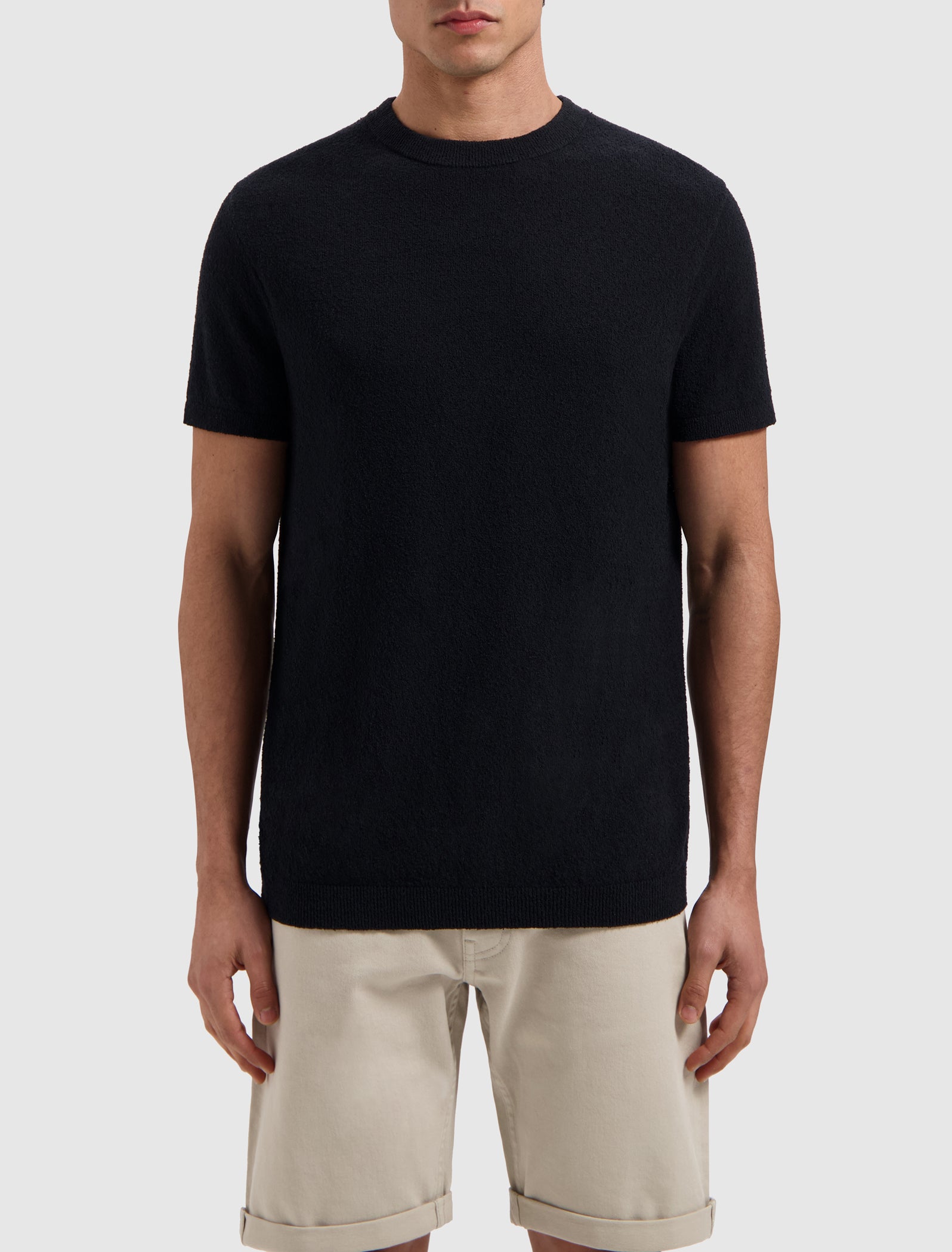 Terry T-shirt | Black