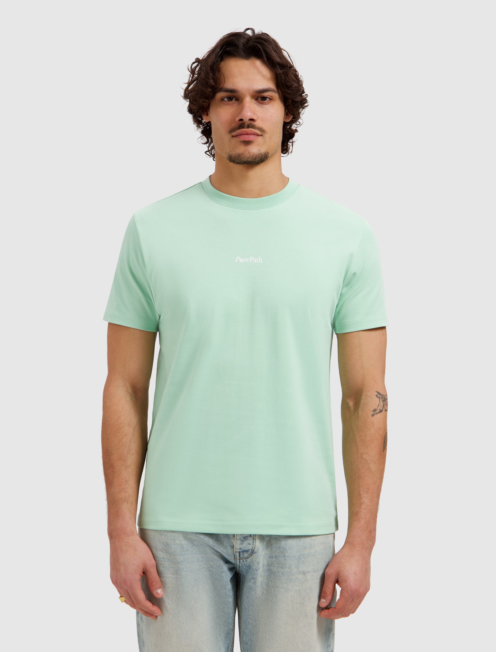 Bold Emblem T-shirt | Mint