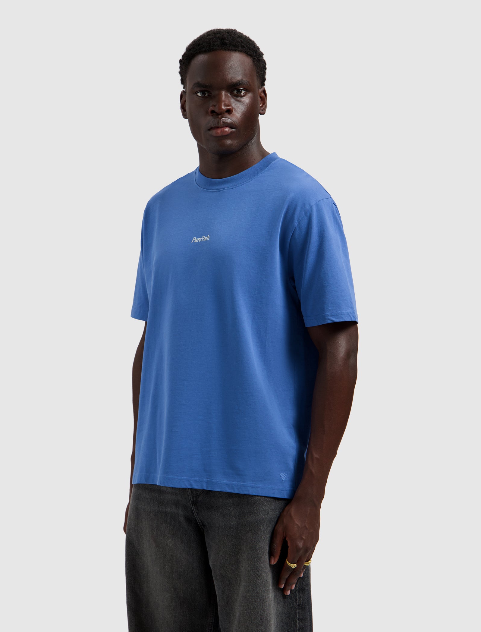 Dream Big T-shirt | Faded Cobalt