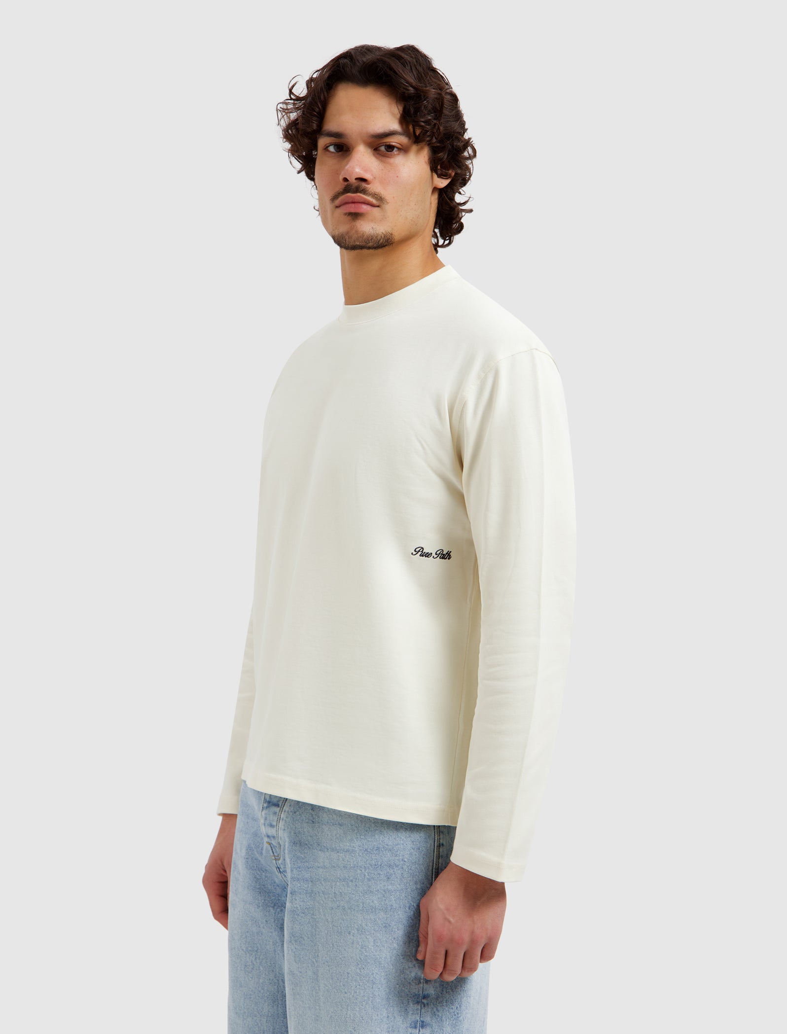 Italian Dream Longsleeve T-shirt | Ecru