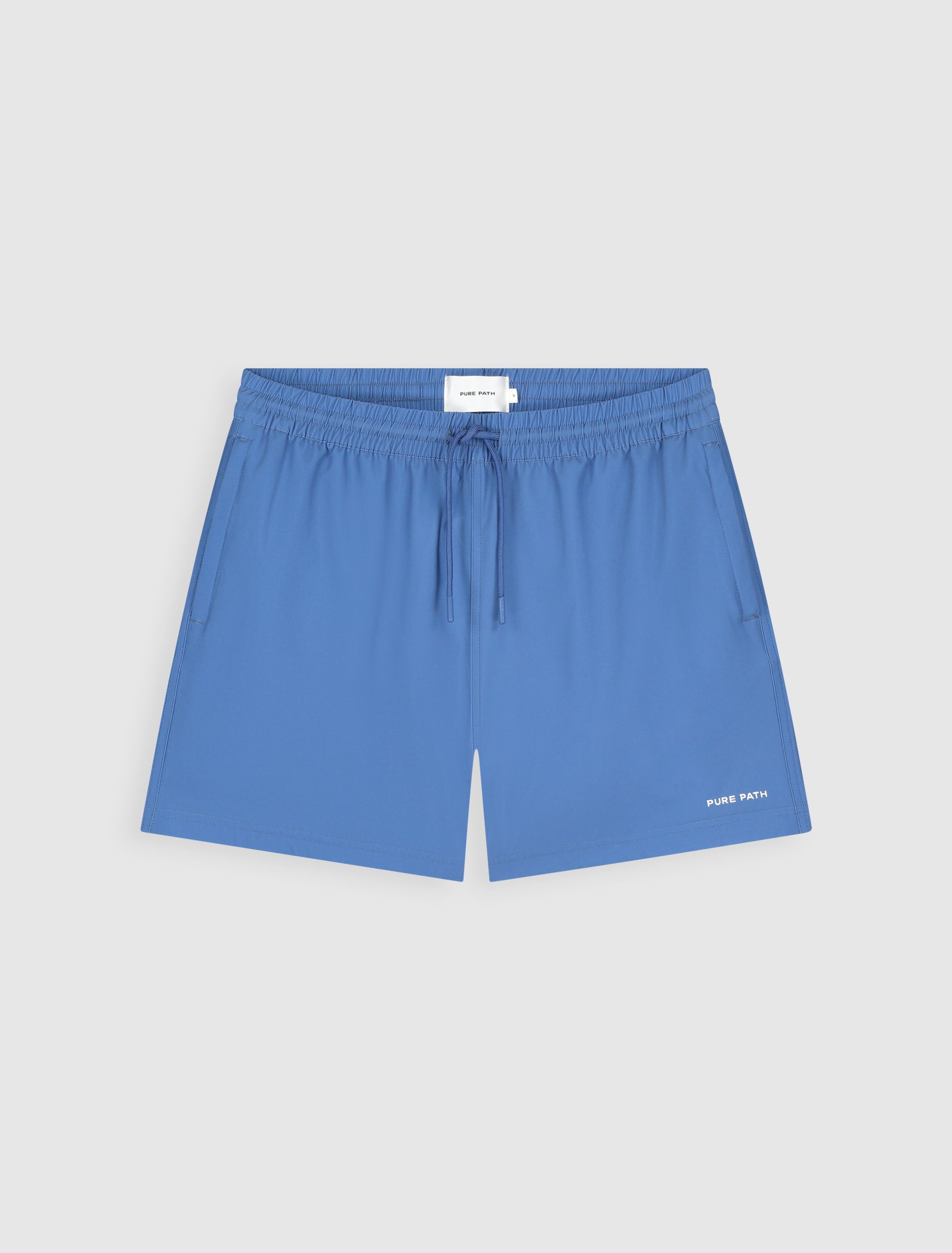 Logo Swim Shorts | Faded Cobalt