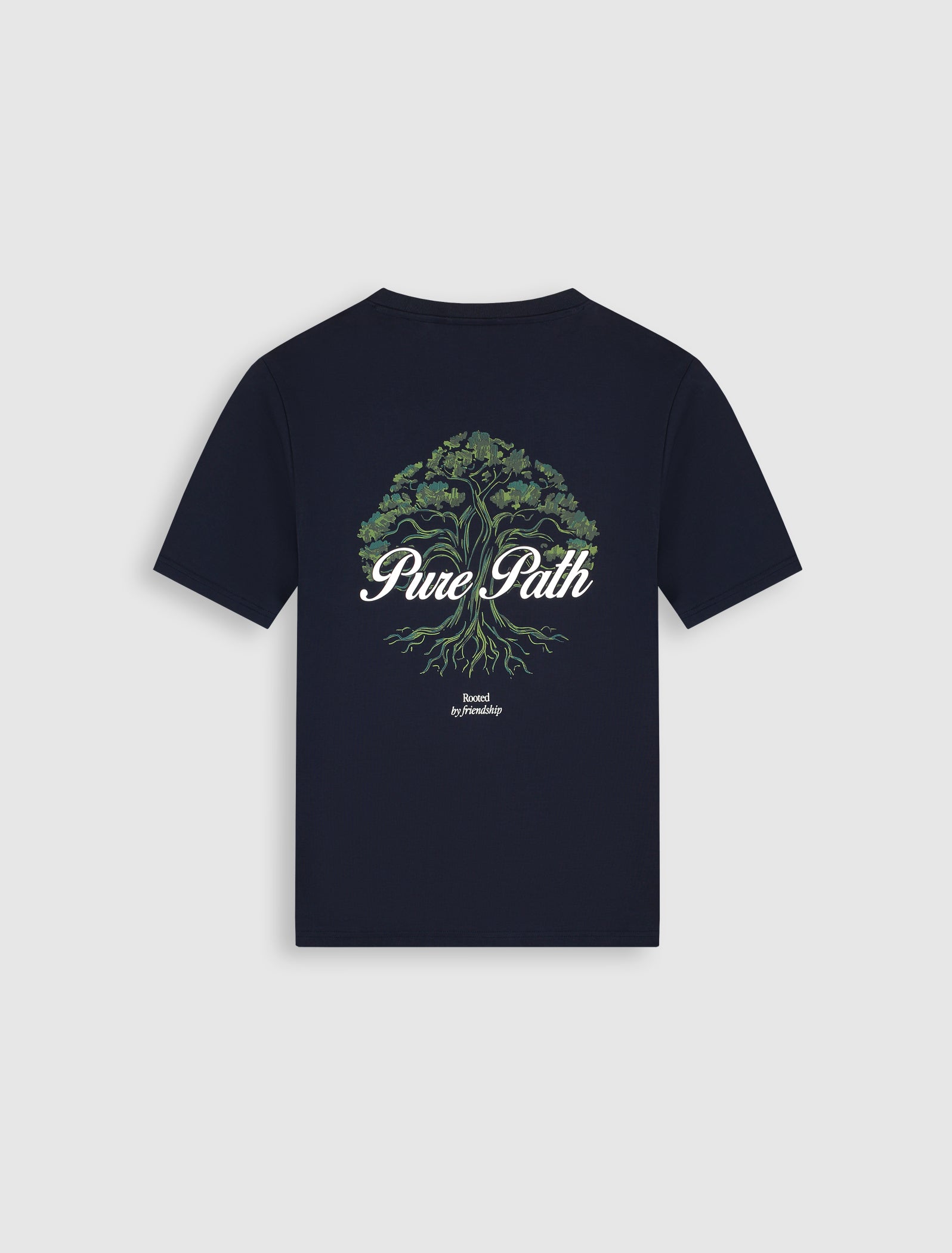 Rooted Tree T-shirt | Dark Navy