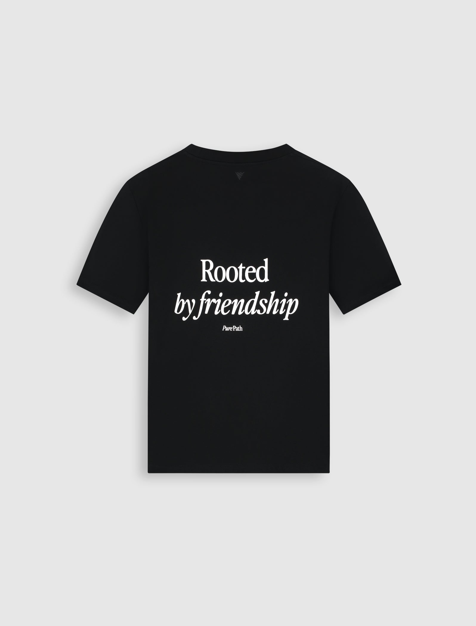 Rooted By Friendship T-shirt | Black