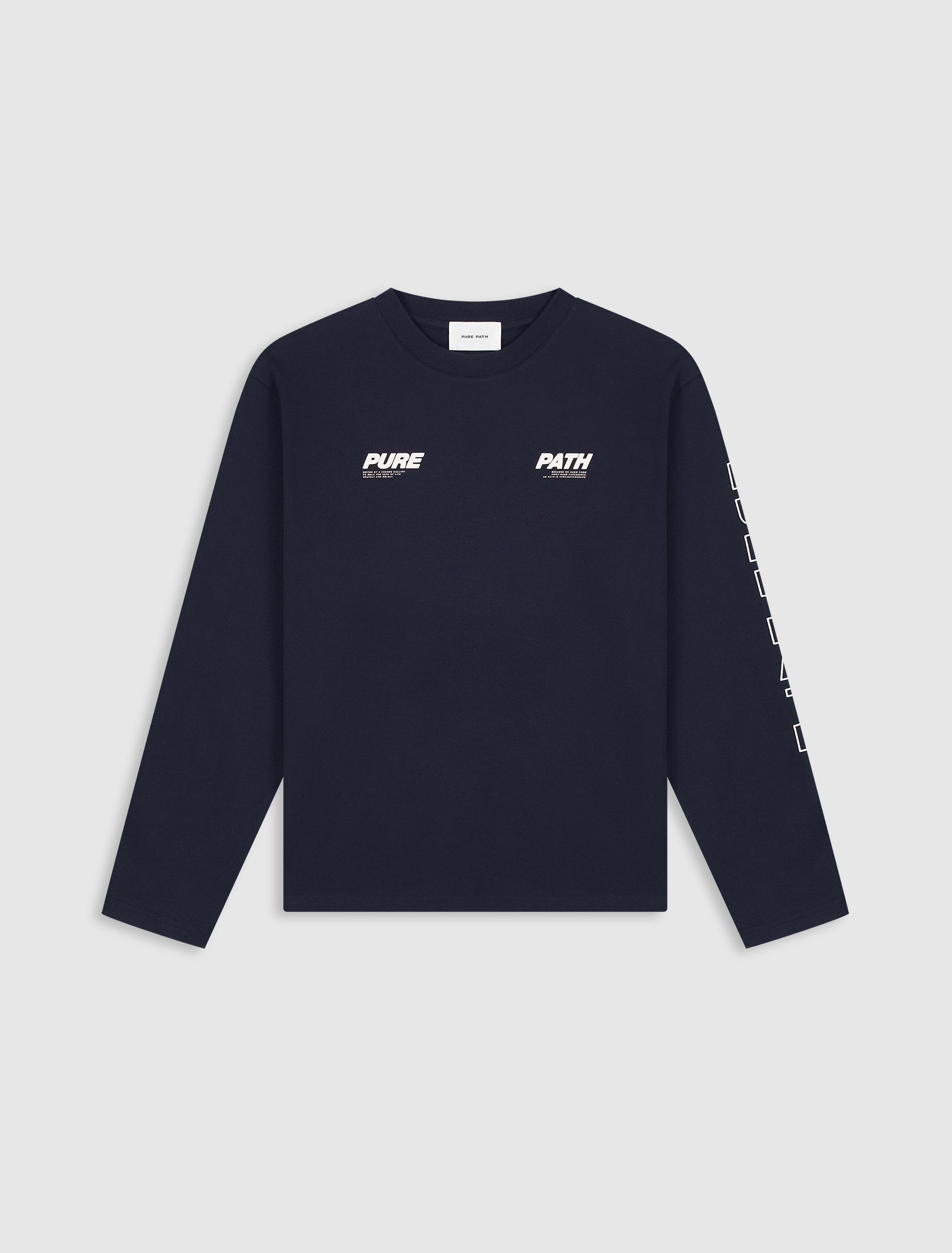 Pure Longsleeve T-shirt | Dark Navy