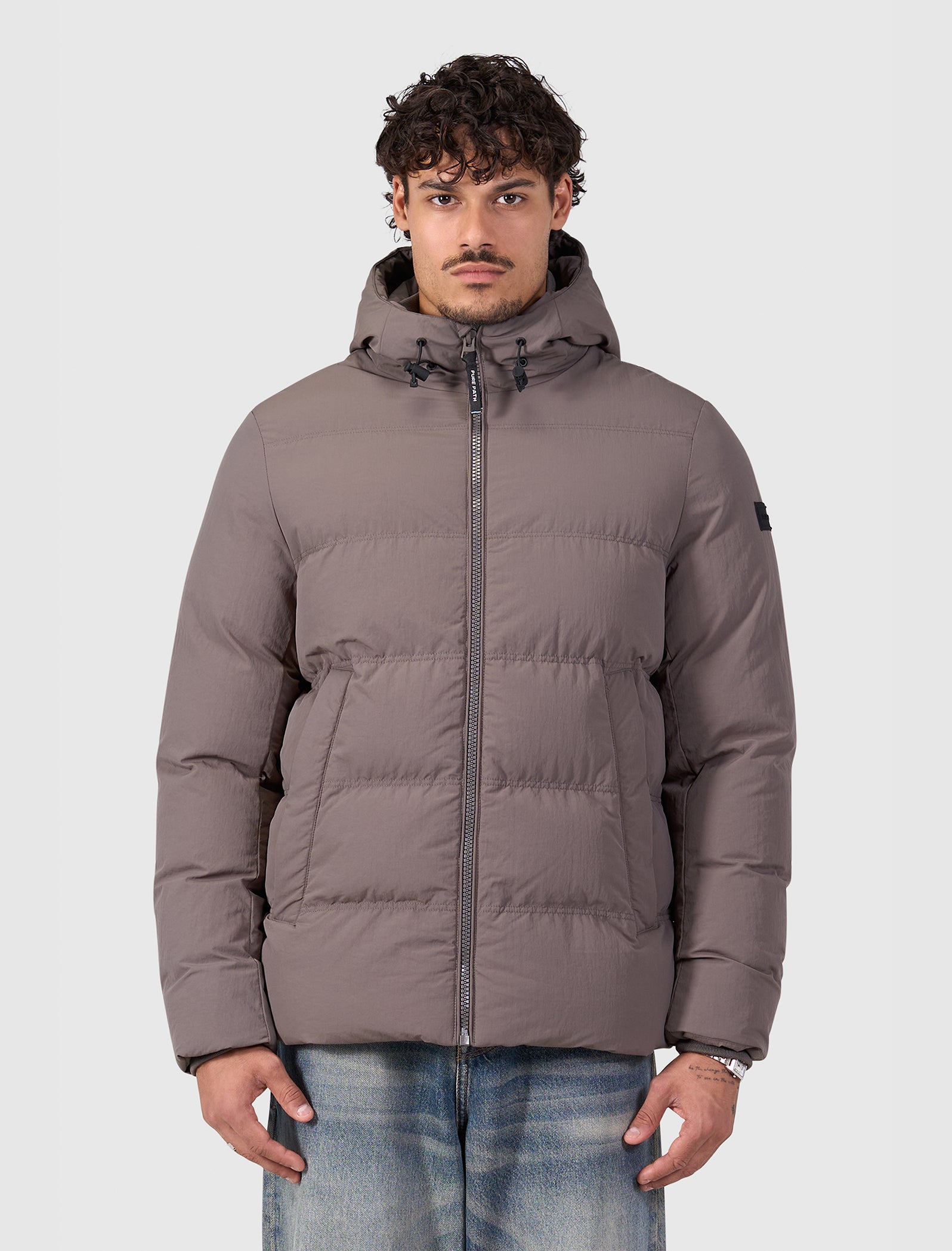 Puffer Jacket | Sand