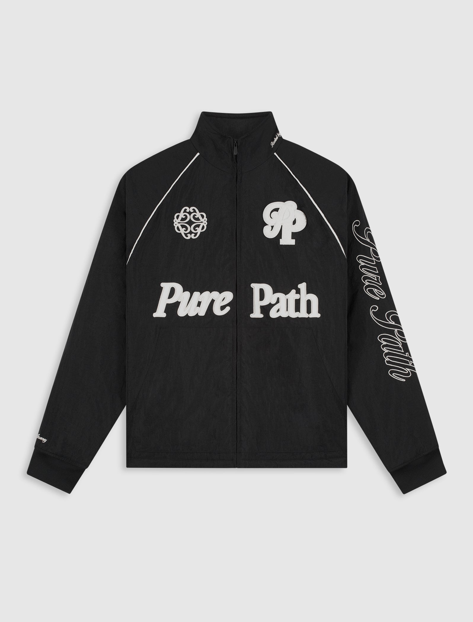 Rooted By Friendship Bomber Jacket | Black