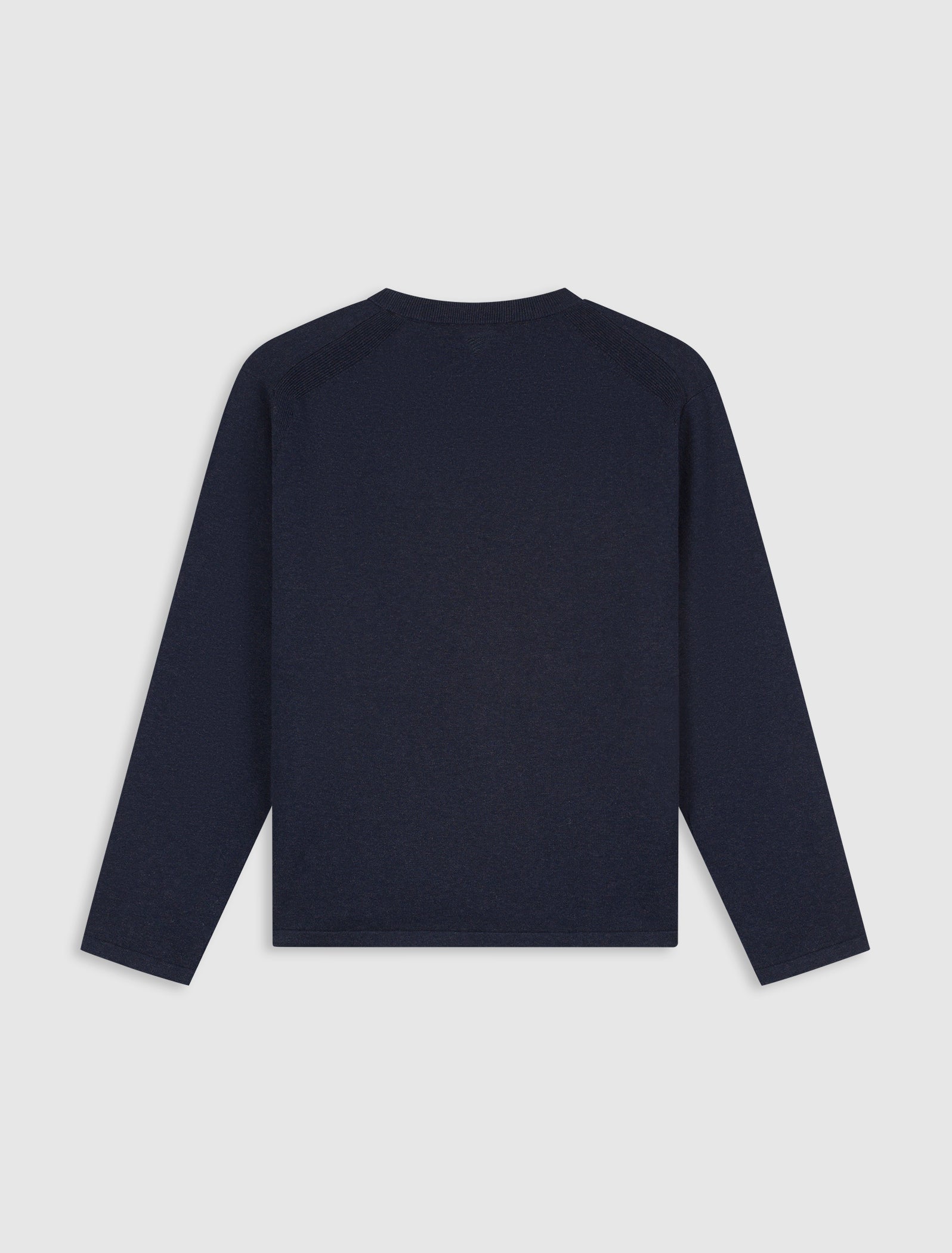 Flat Knit Sweater | Dark Navy
