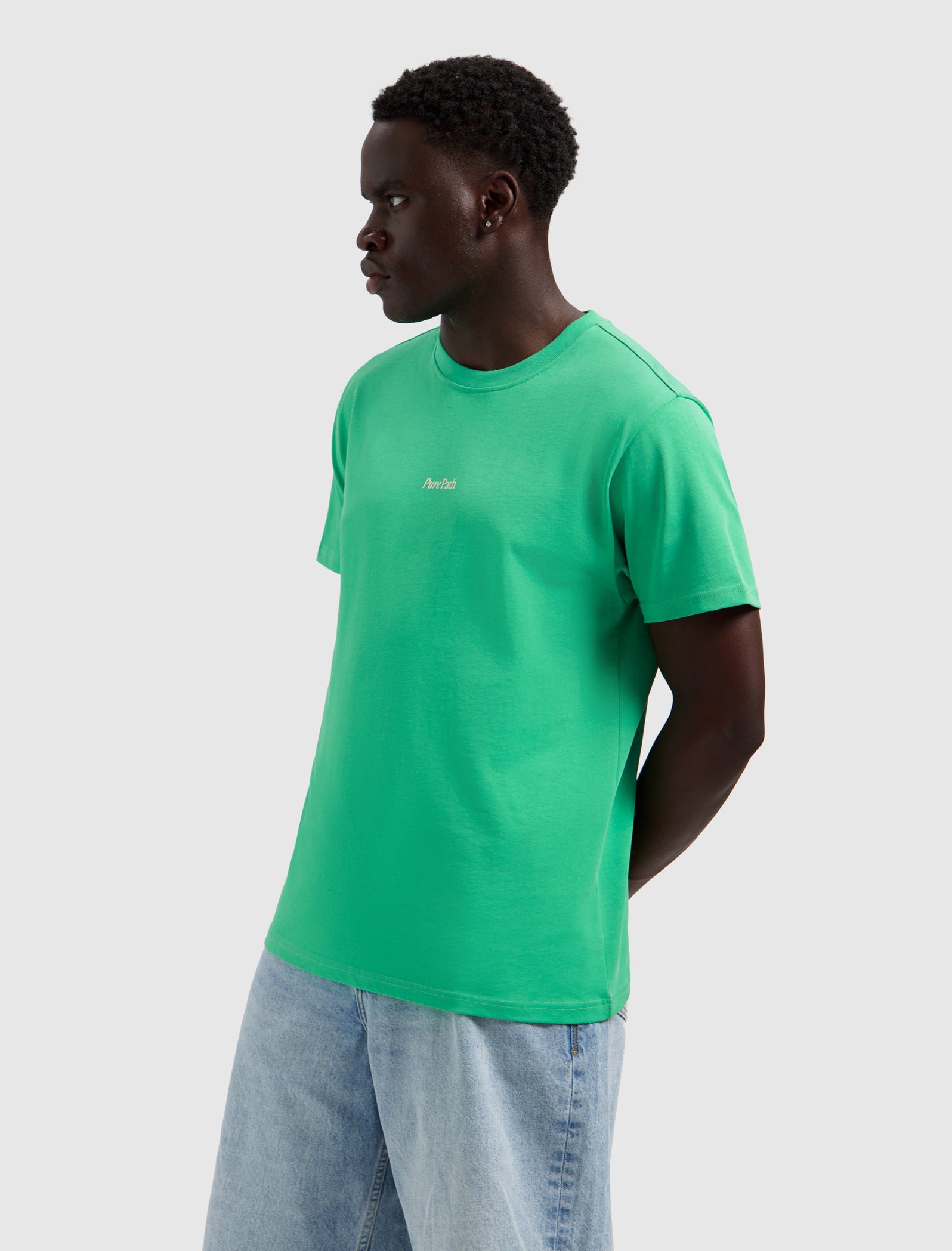 Hybrid Logo T-shirt | Emerald