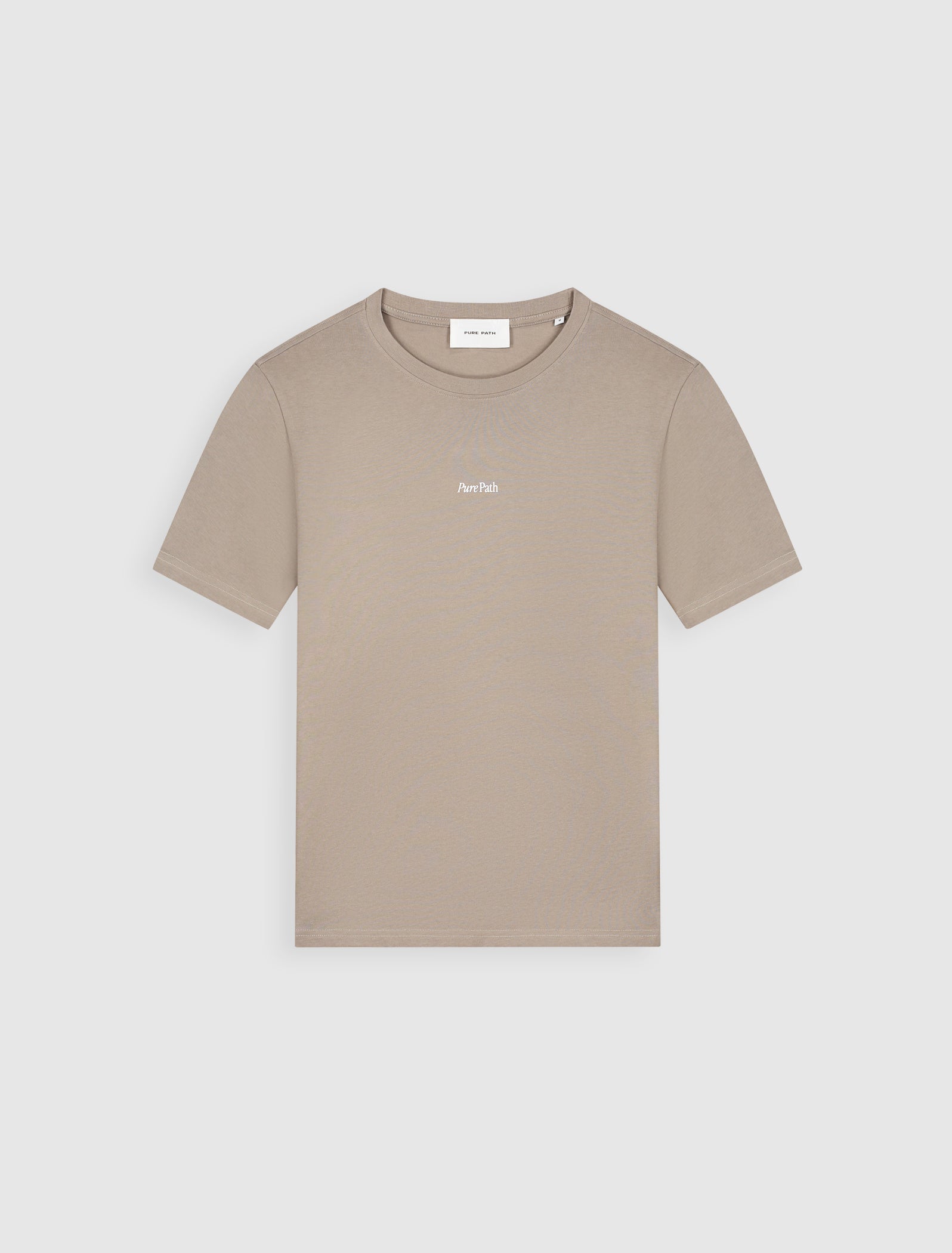 Hybrid Logo T-shirt | Taupe