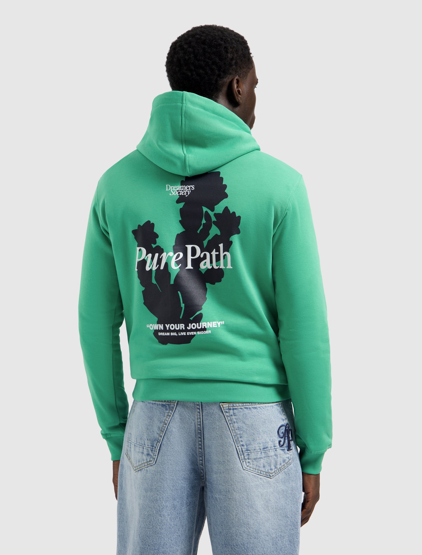 Dreamers Cactus Hoodie | Emerald