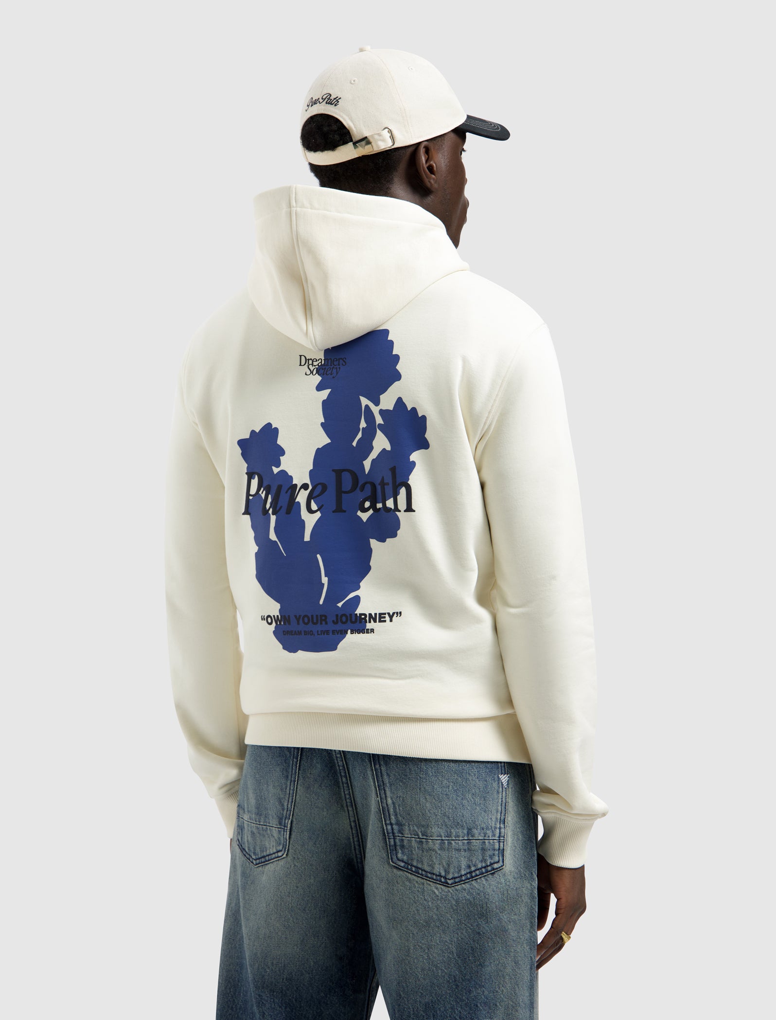 Dreamers Cactus Hoodie | Ecru