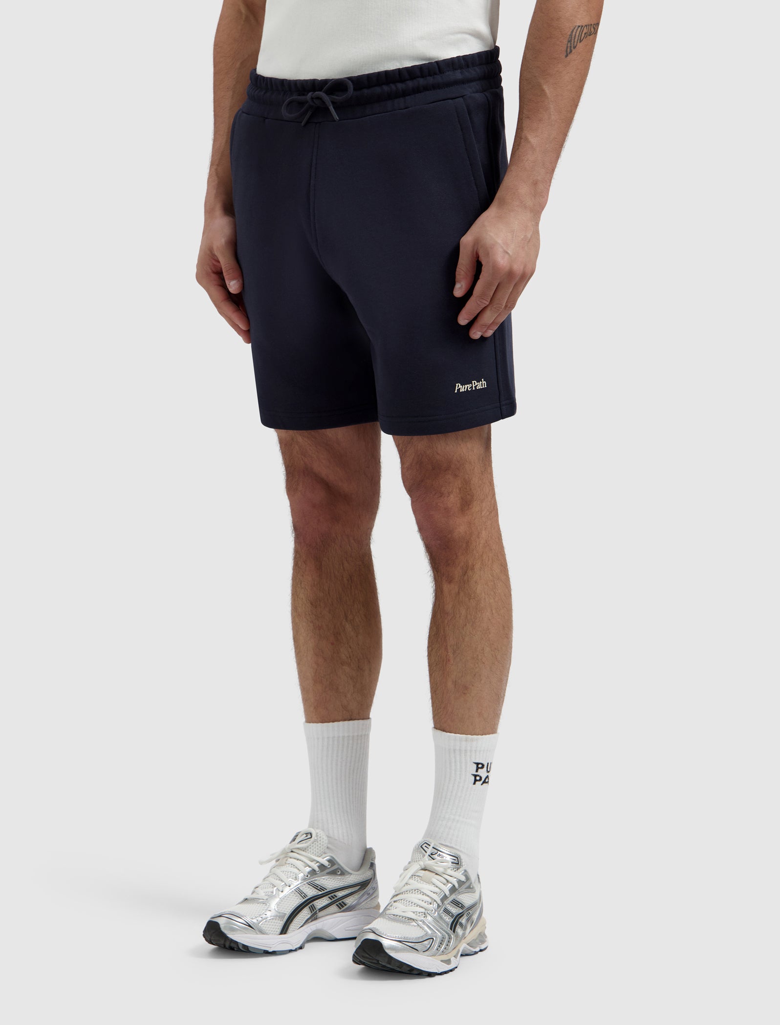 Hybrid Logo Short | Dark Navy