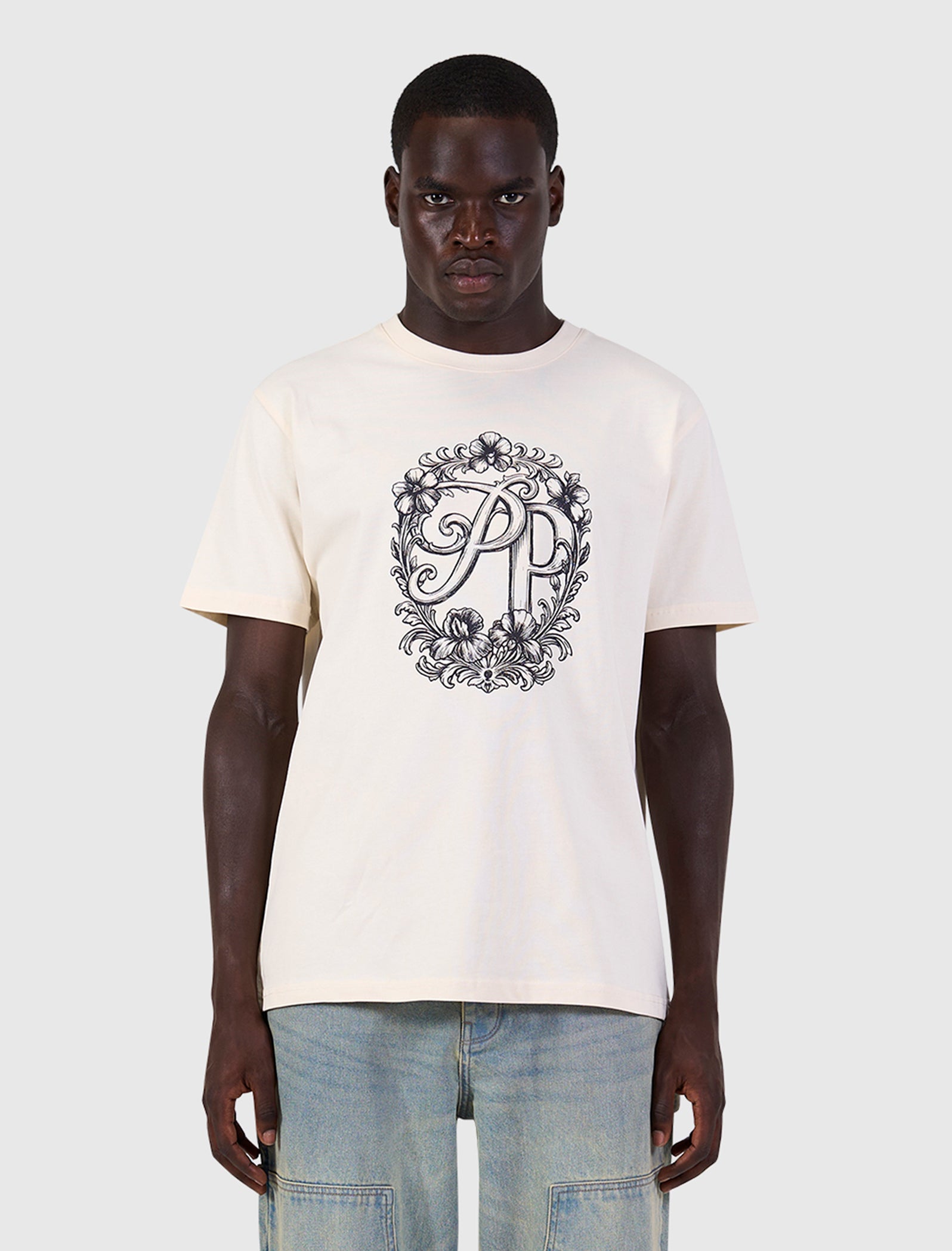 Vintage Floral T-shirt | Ecru