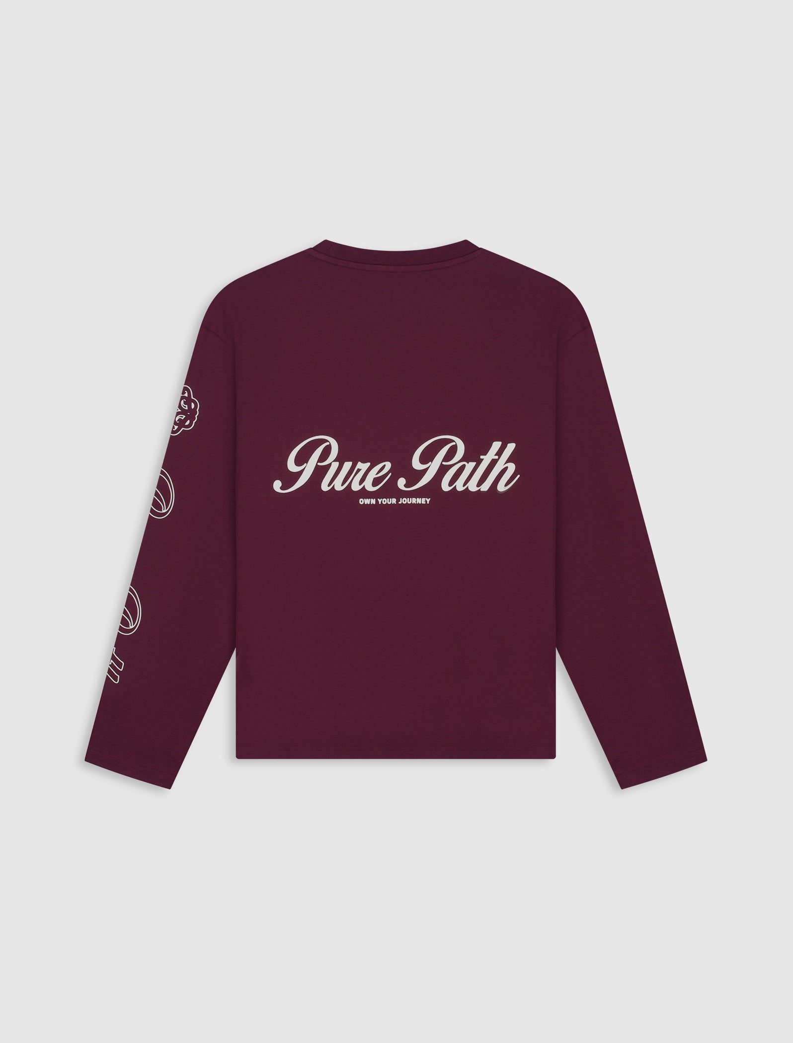 Essence Of Life Longsleeve T-shirt | Wine Red