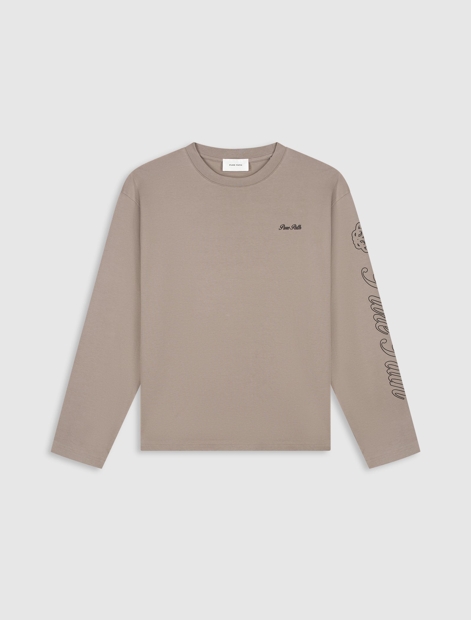 Essence Of Life Longsleeve T-shirt | Taupe