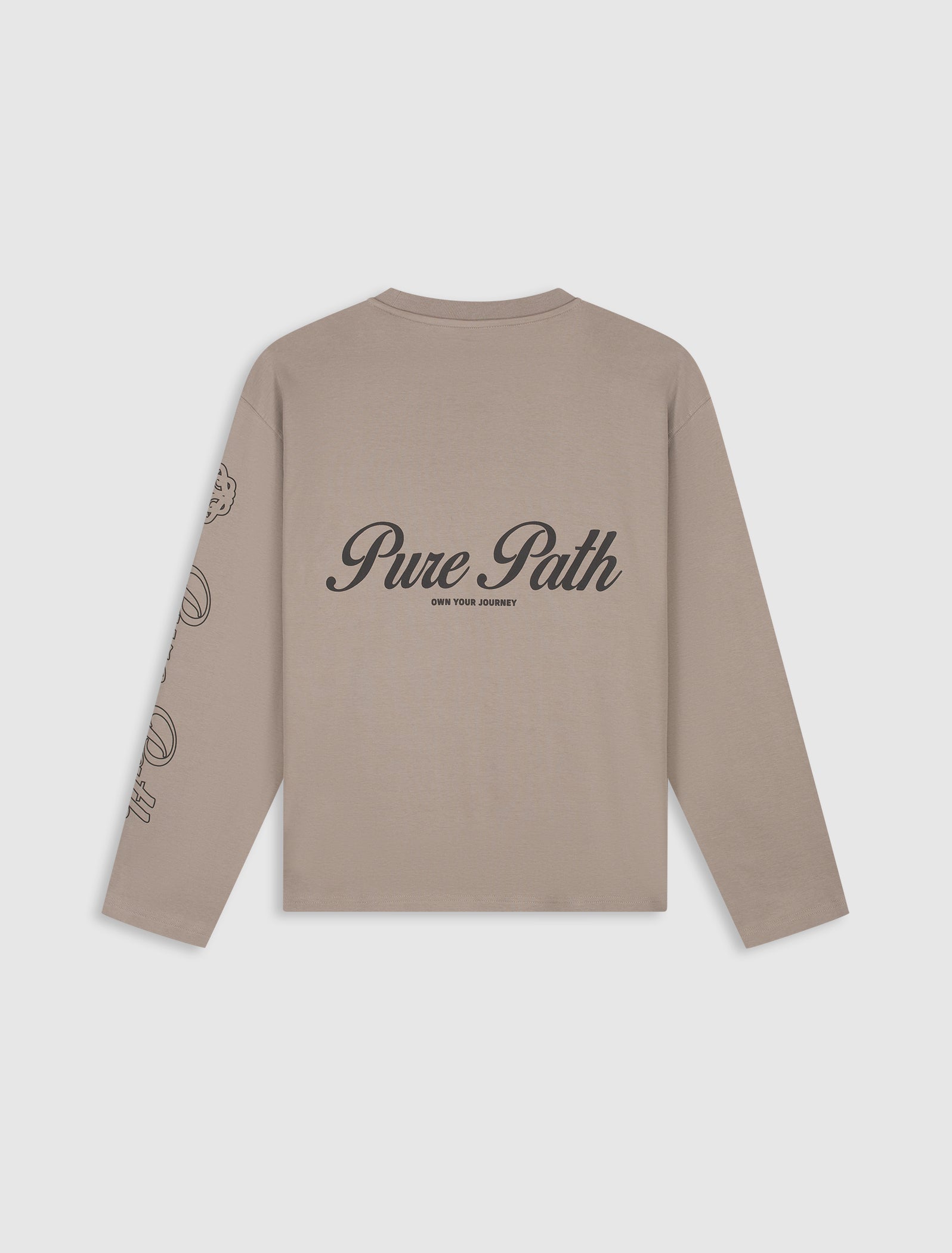Essence Of Life Longsleeve T-shirt | Taupe