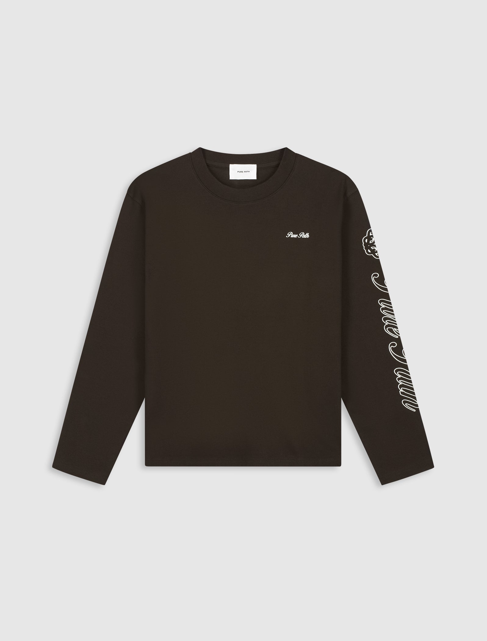Essence Of Life Longsleeve T-shirt | Dark Brown
