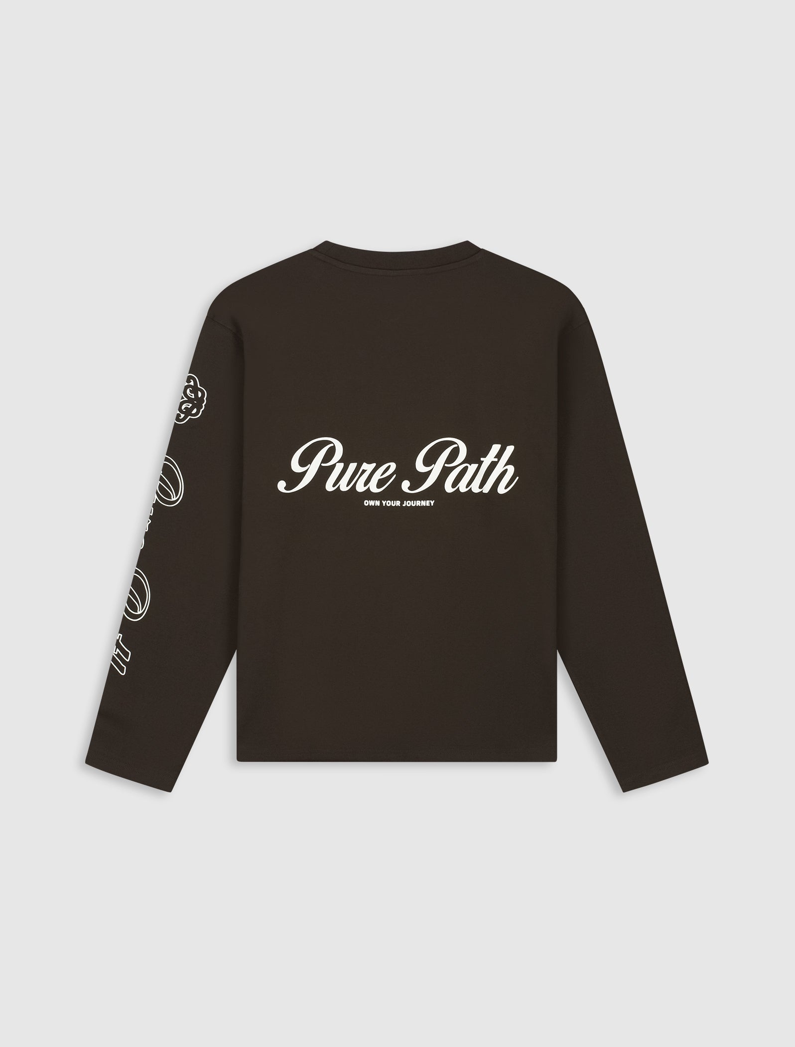 Essence Of Life Longsleeve T-shirt | Dark Brown