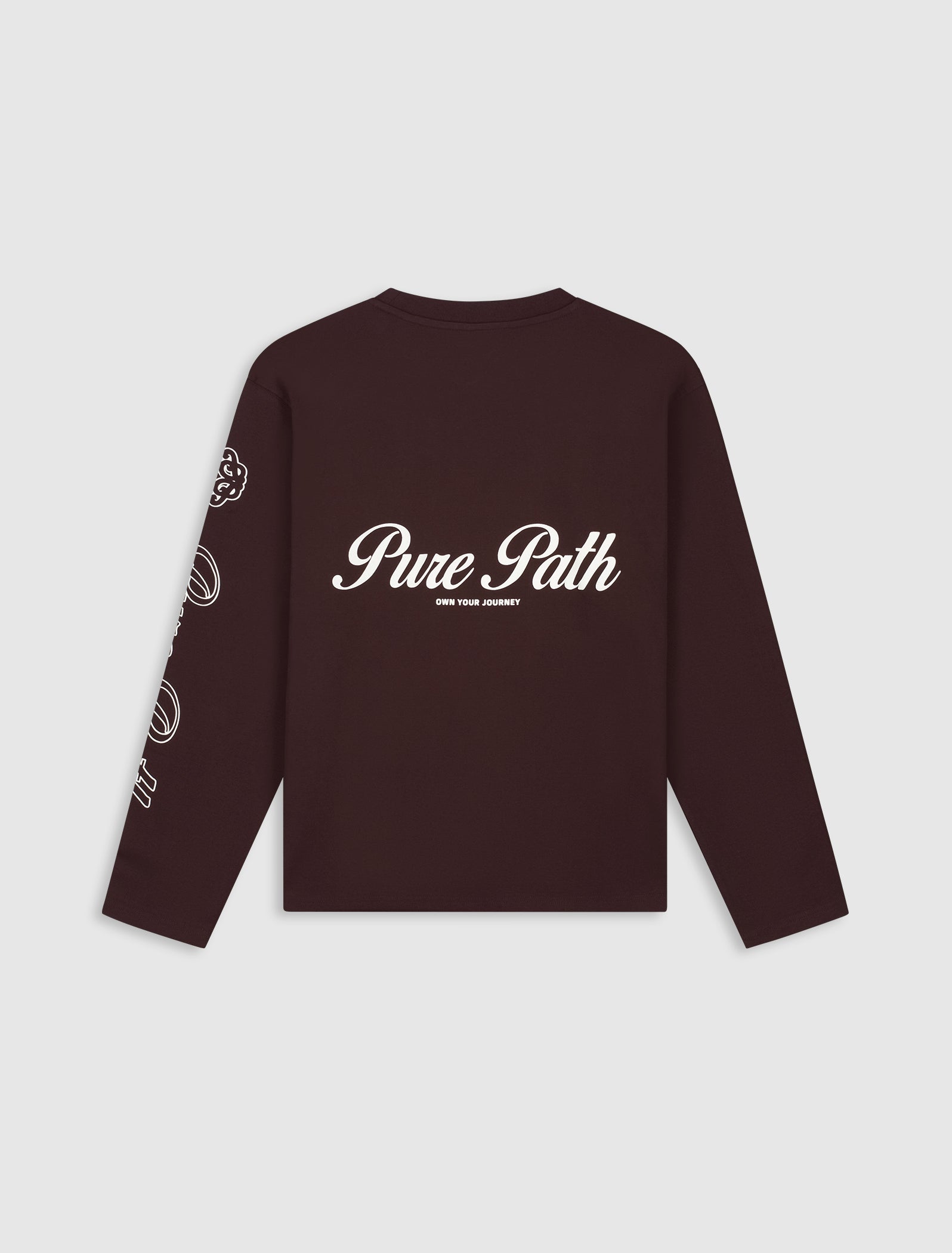 Essence Of Life Longsleeve T-shirt | Dark Brown