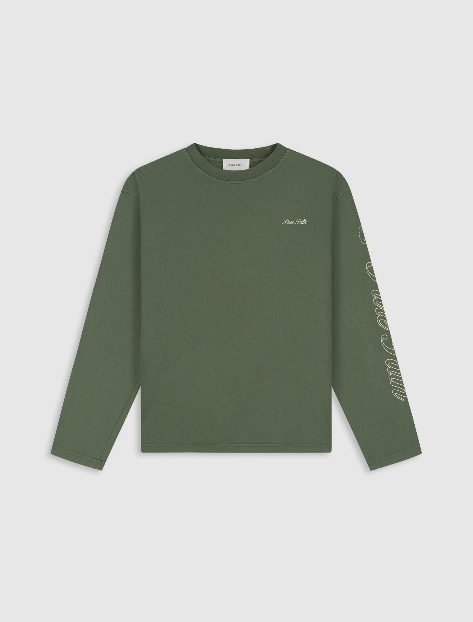 Washed Essence of Life Longsleeve T-shirt | Dark Army