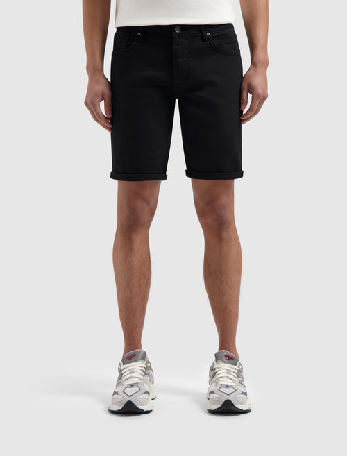 The Steve Skinny Fit Shorts | Black