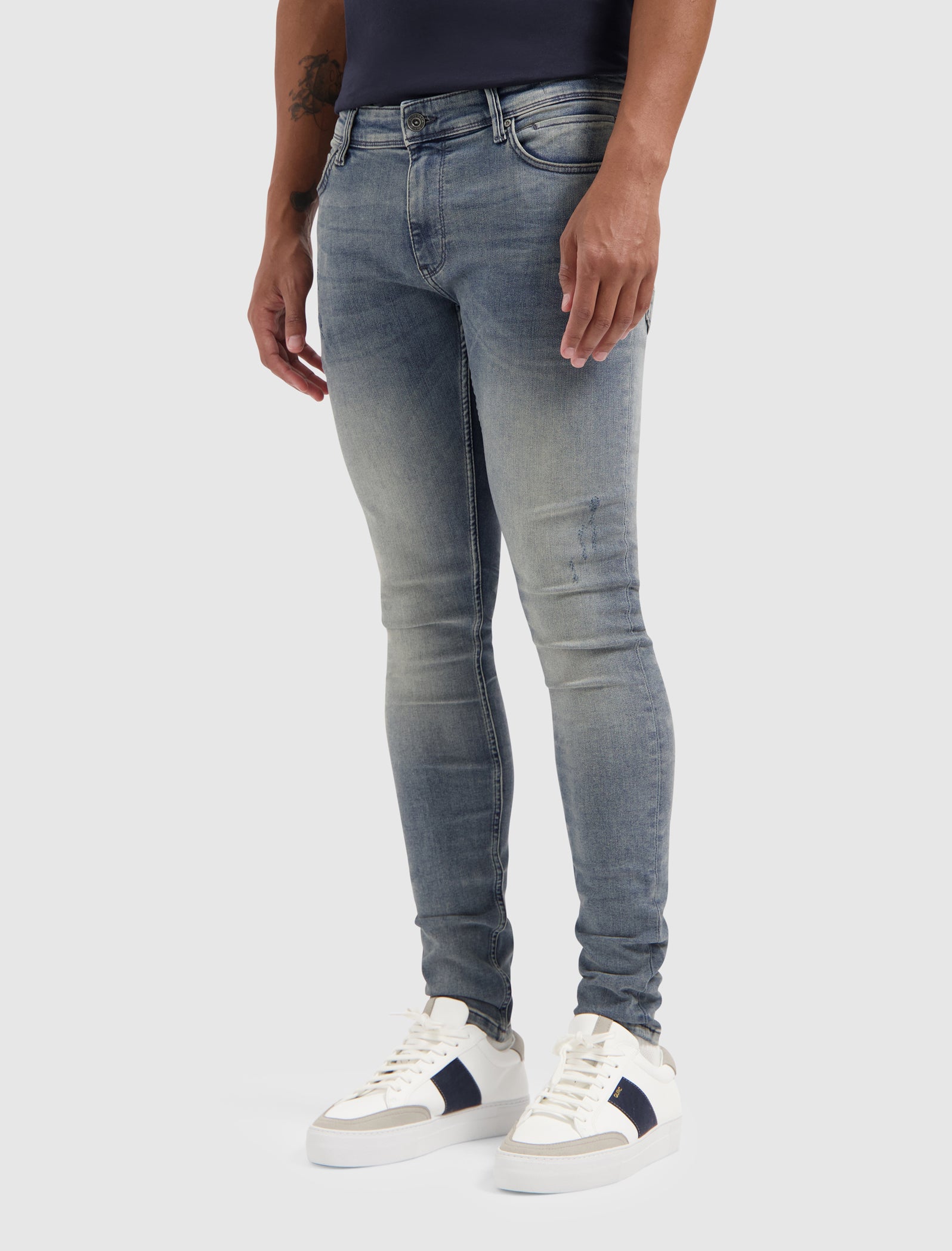 The Jone Skinny Fit Jeans | Denim Blue Green