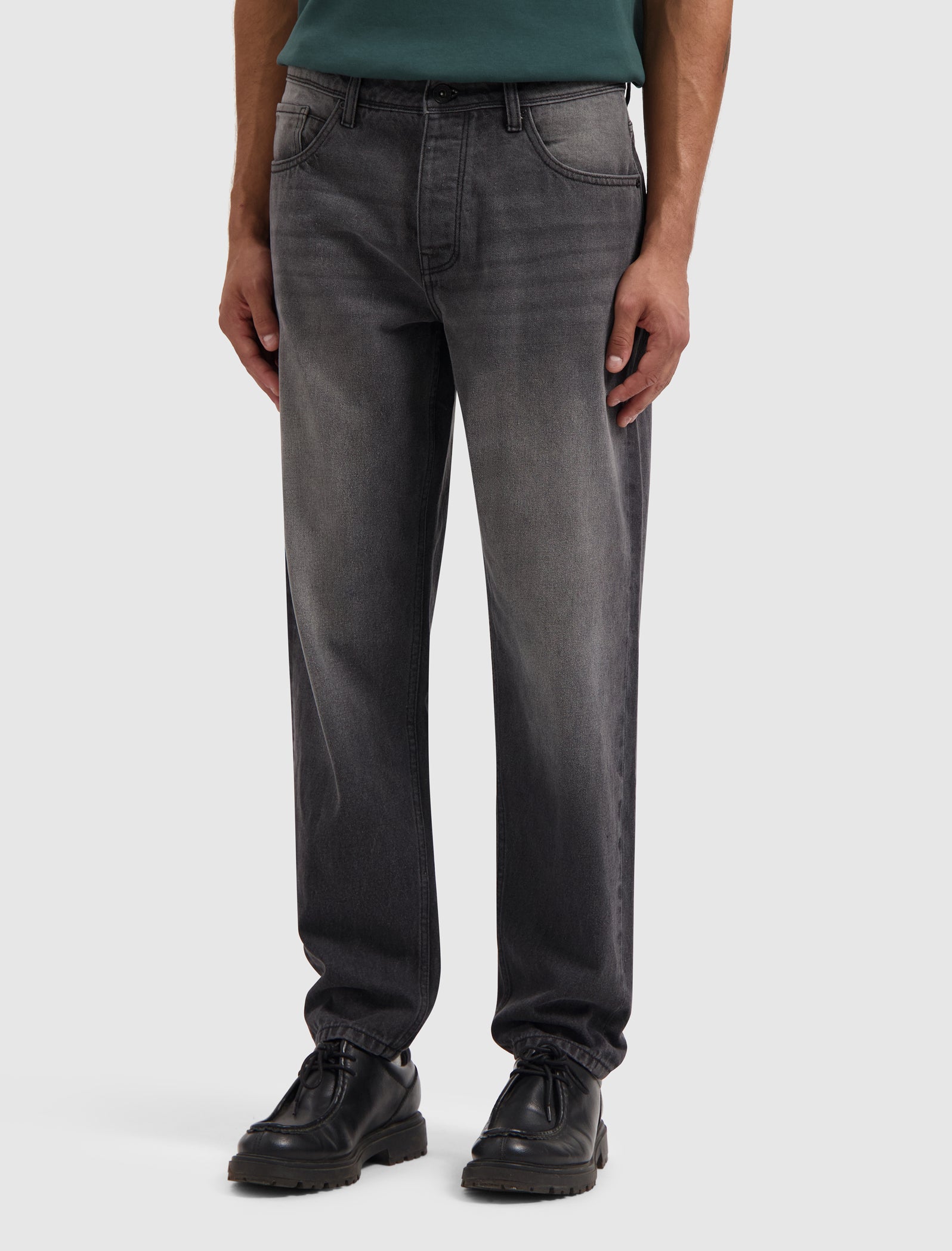 The Eric Regular Fit Jeans | Denim Dark Grey