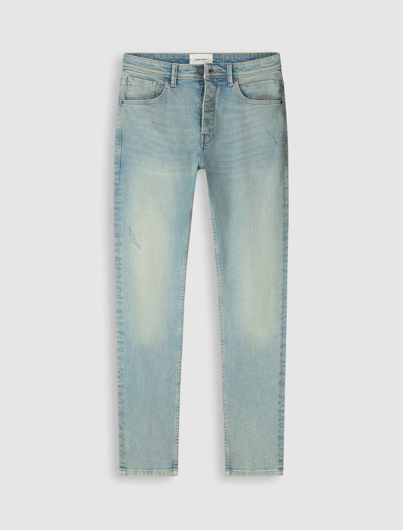 The Ryan Slim Fit Jeans | Denim Blue Green