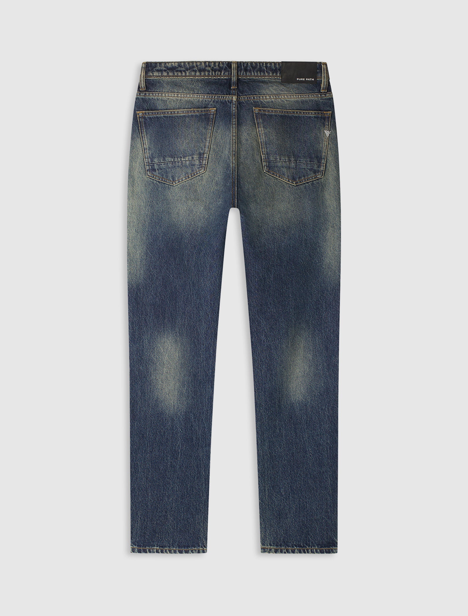 The Eric Regular Fit Jeans | Denim Blue Green