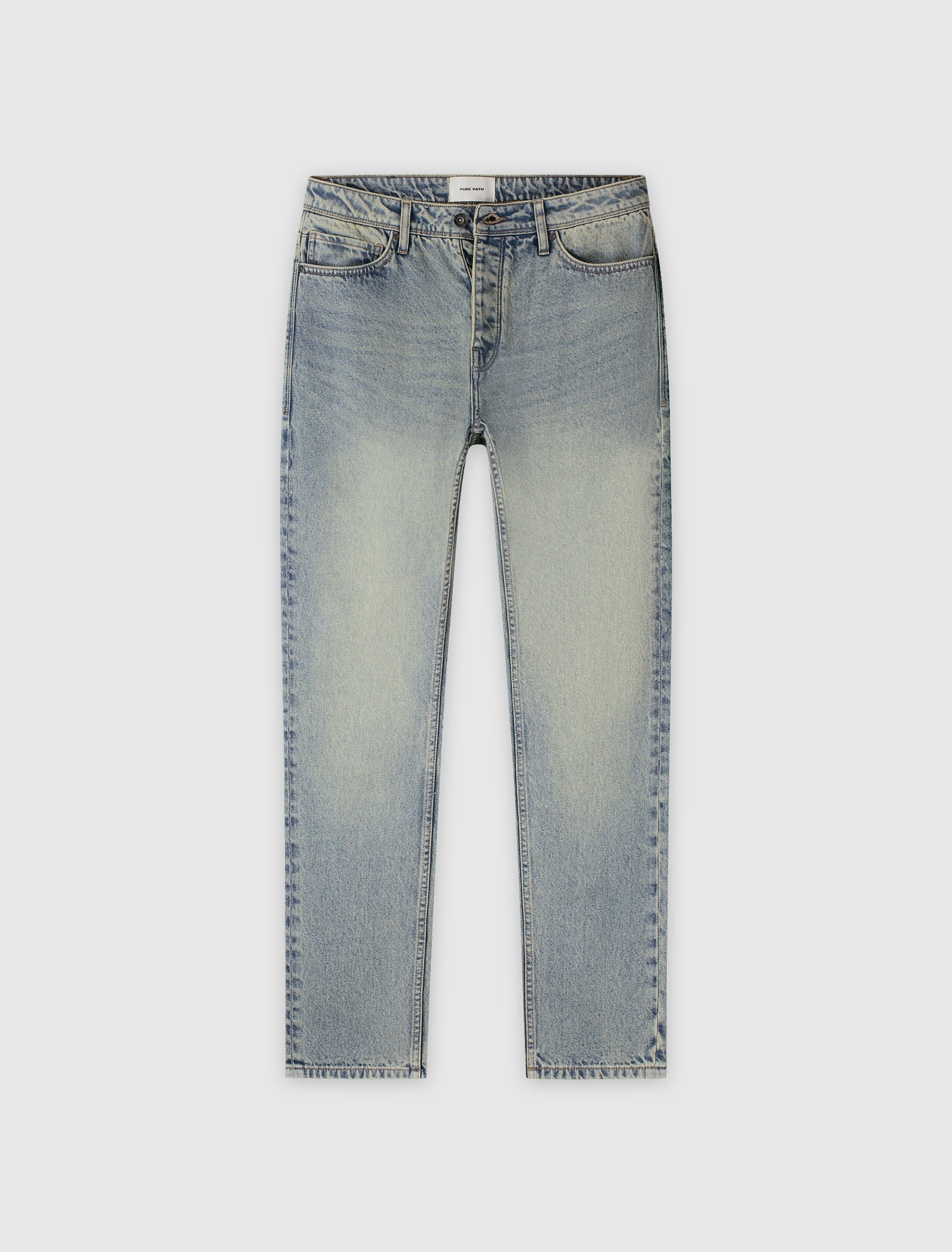The Eric Regular Fit Jeans | Denim Blue Green