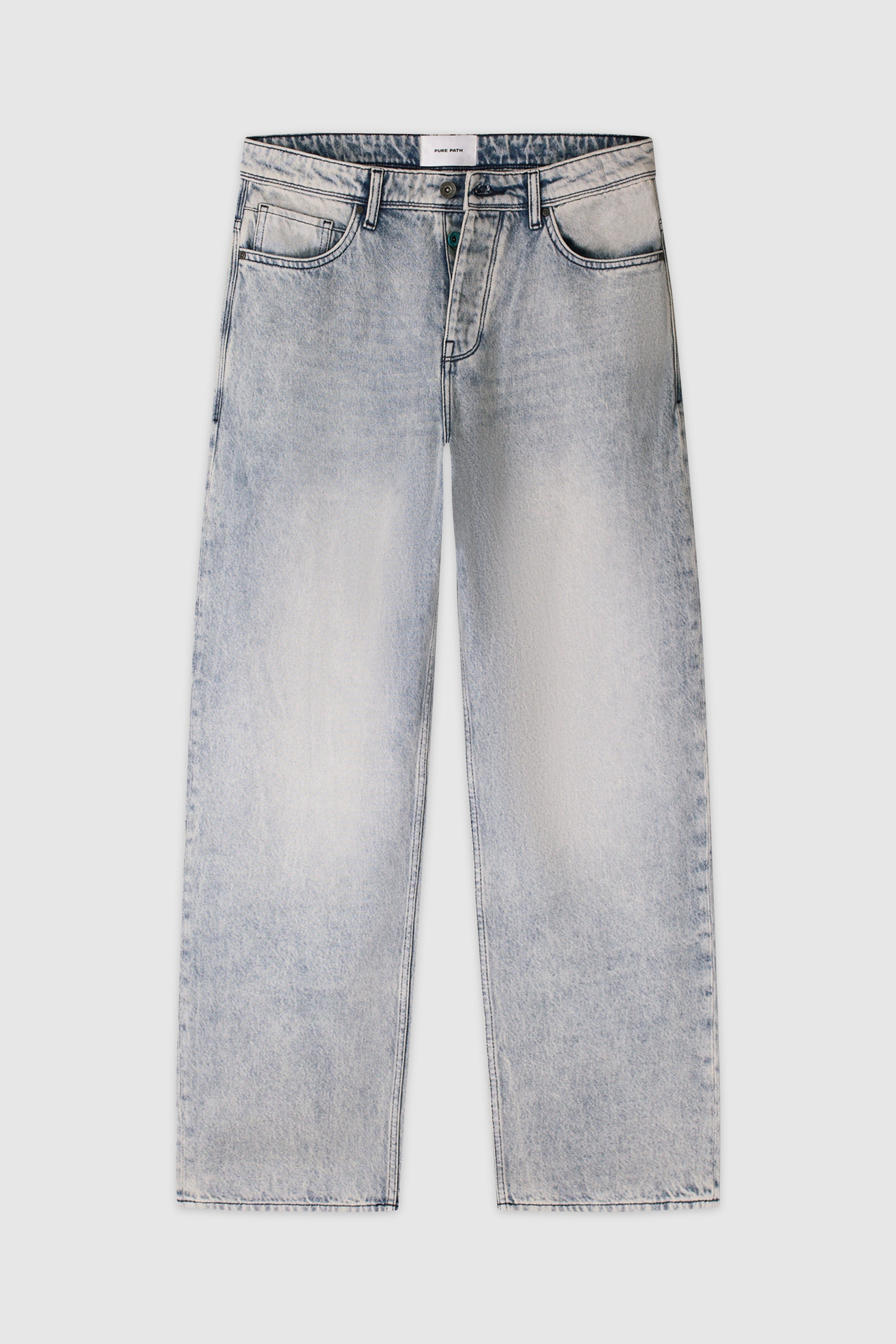 The Chase Loose Fit Jeans | Denim Blue Green