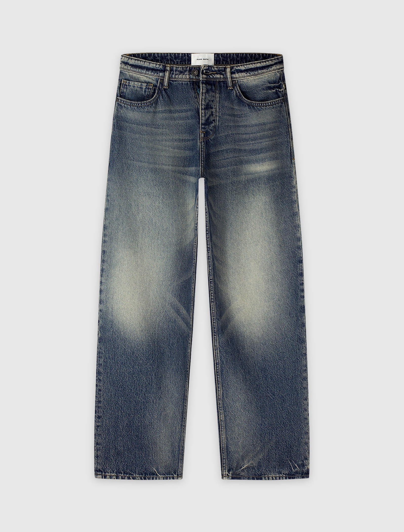 The Chase Loose Fit Jeans | Denim Blue Green