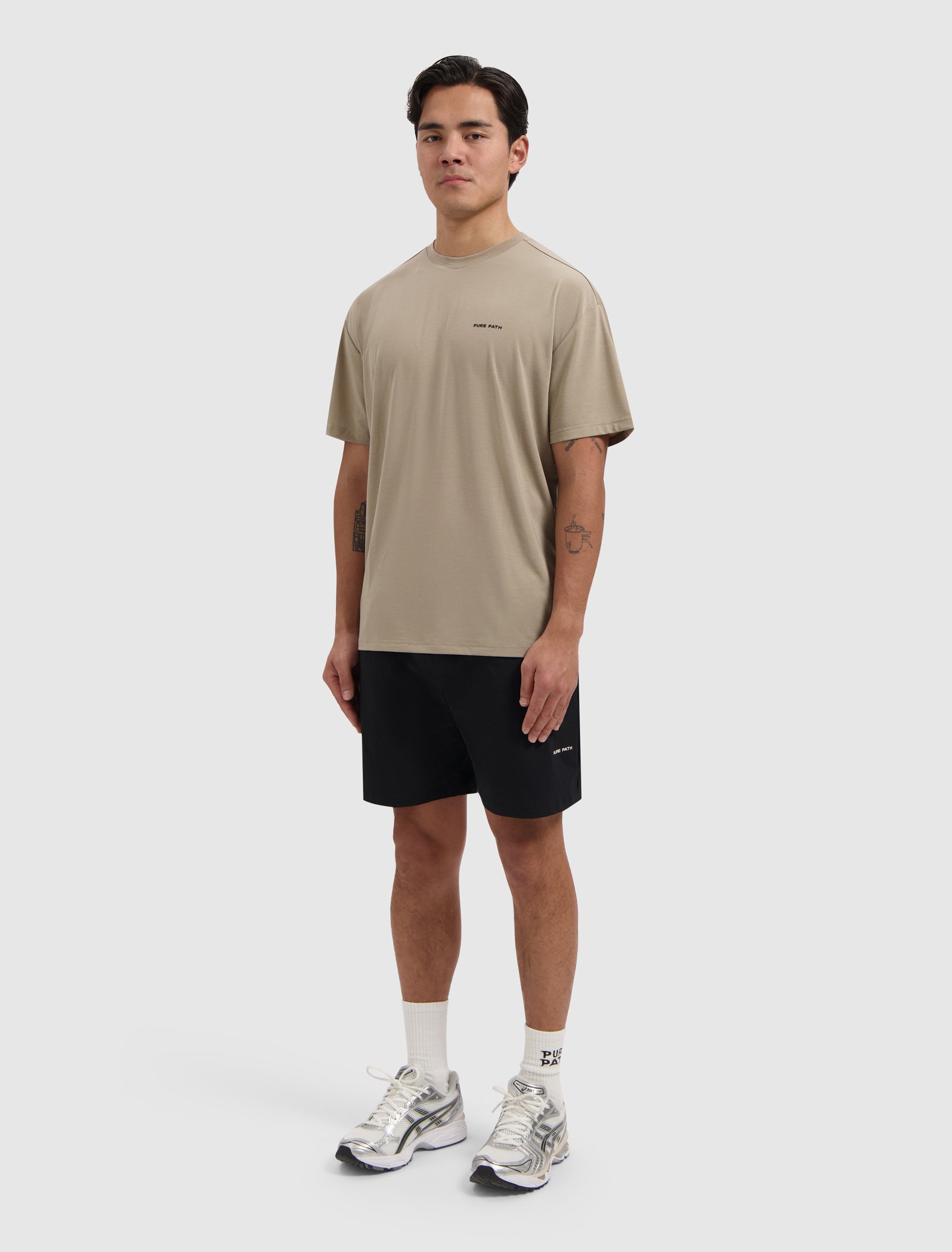 Sports Tee | Taupe