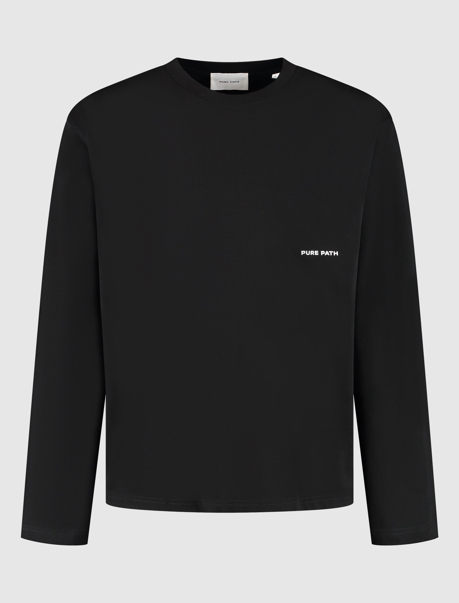 Name Dropping Long Sleeve T-shirt | Black