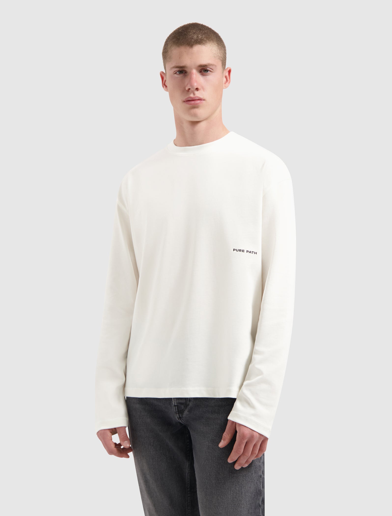 Name Dropping Long Sleeve T-shirt | Off White
