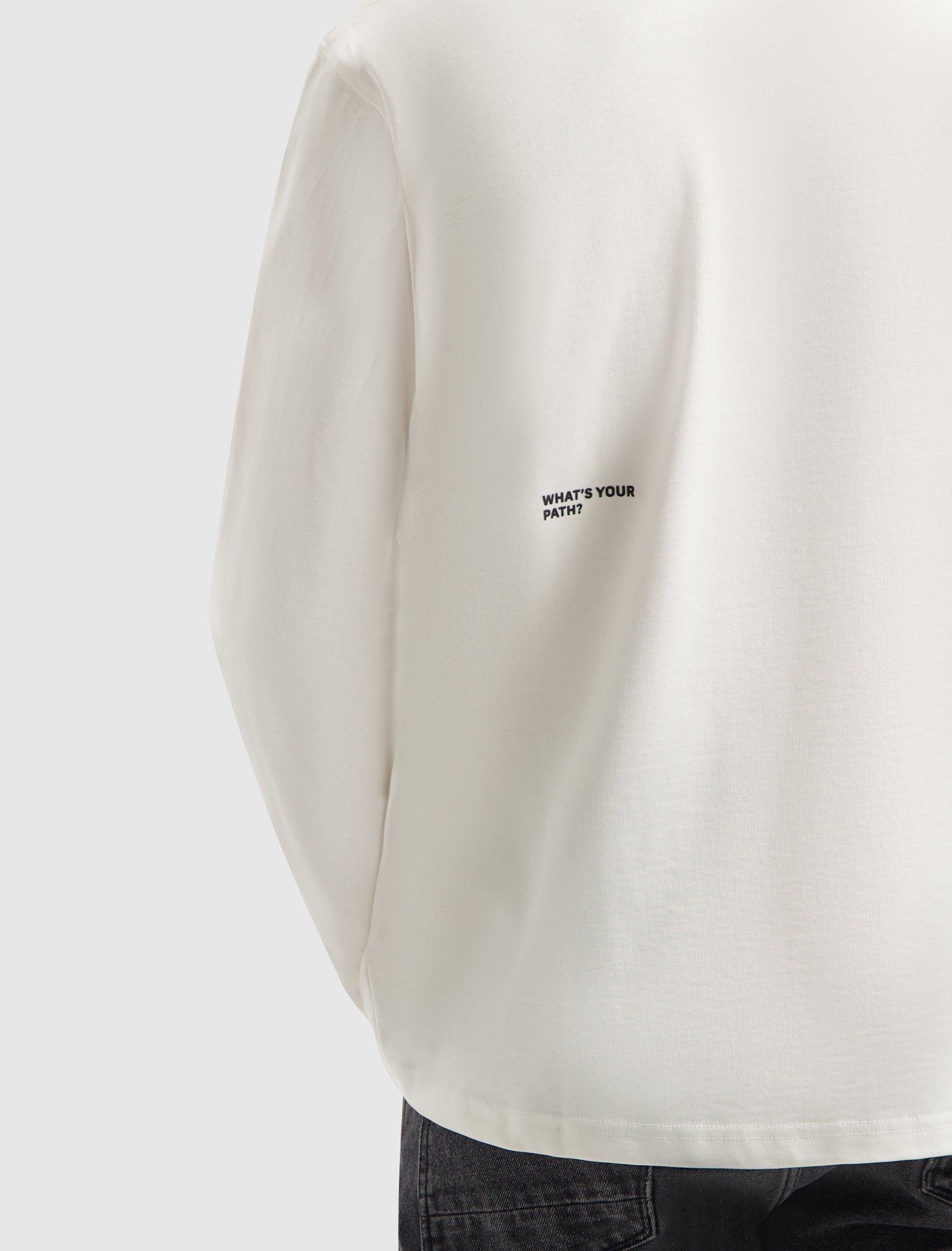 Name Dropping Long Sleeve T-shirt | Off White