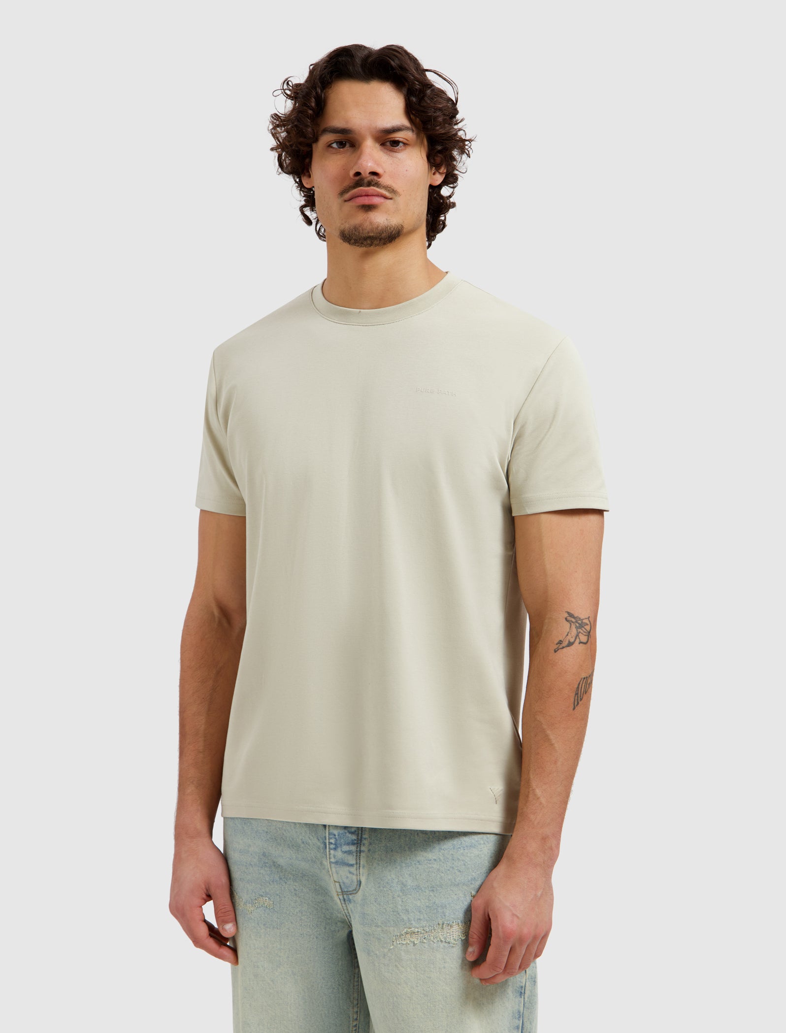 Essential Triangle T-shirt | Sand
