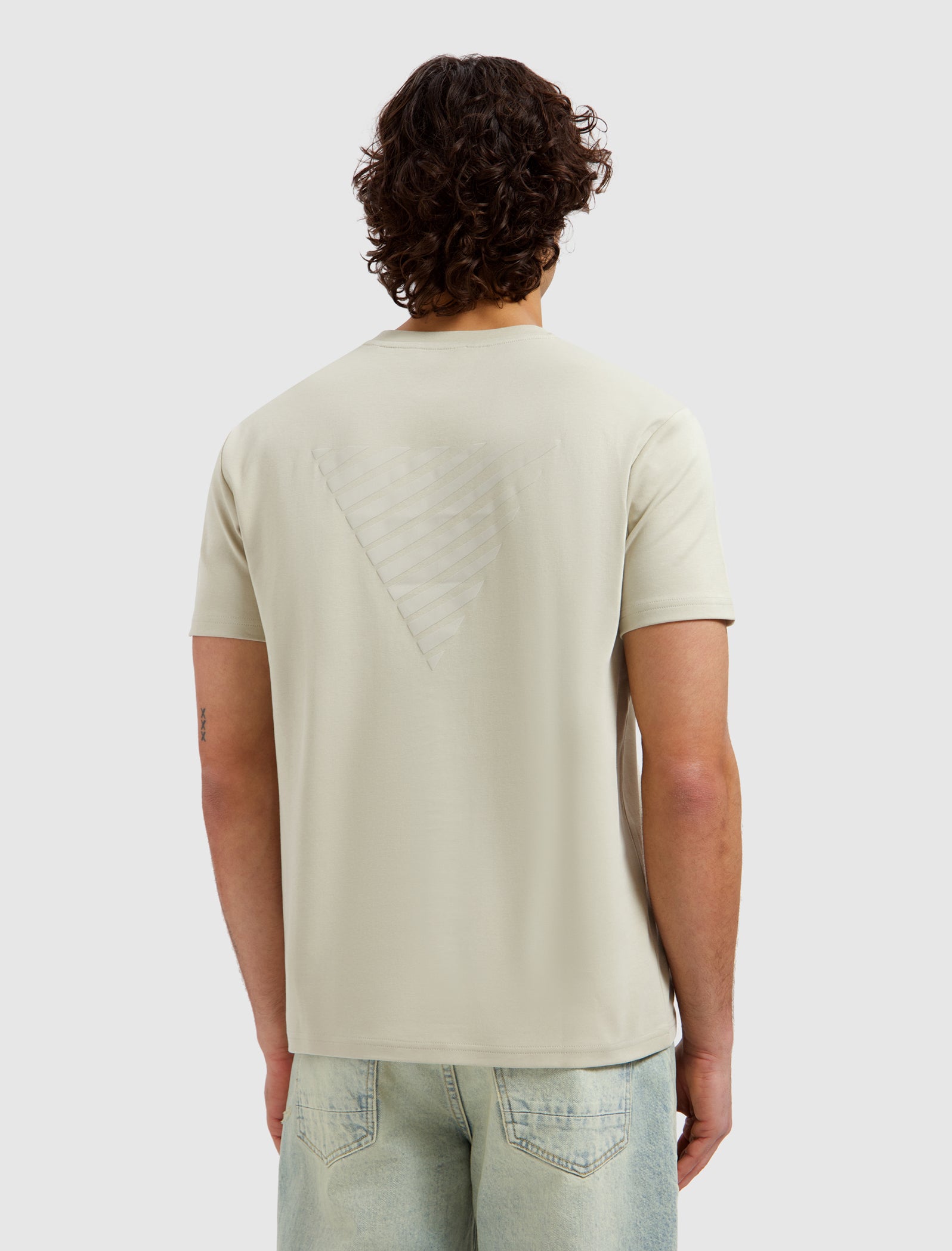 Essential Triangle T-shirt | Sand