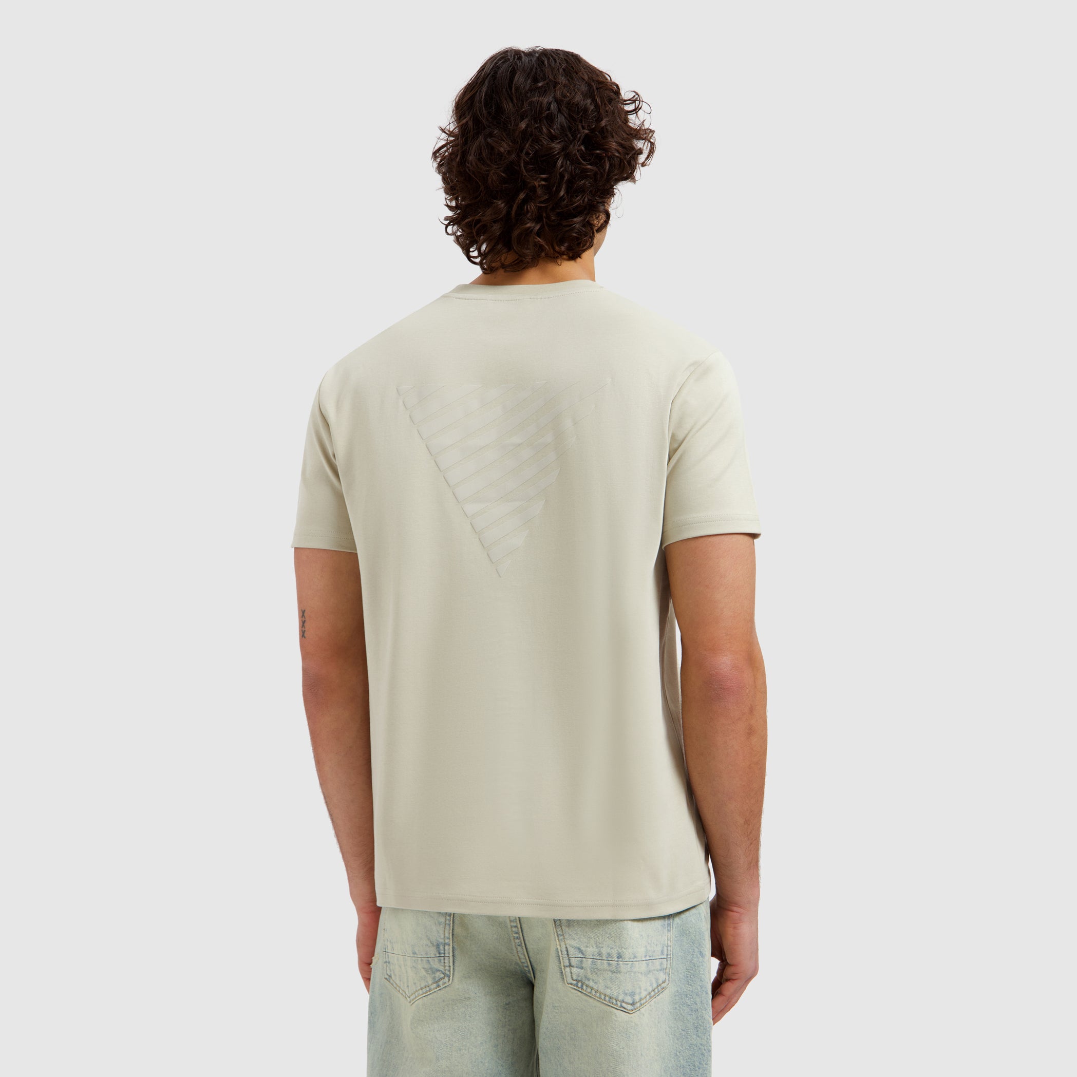 Essential Triangle T-shirt | Sand