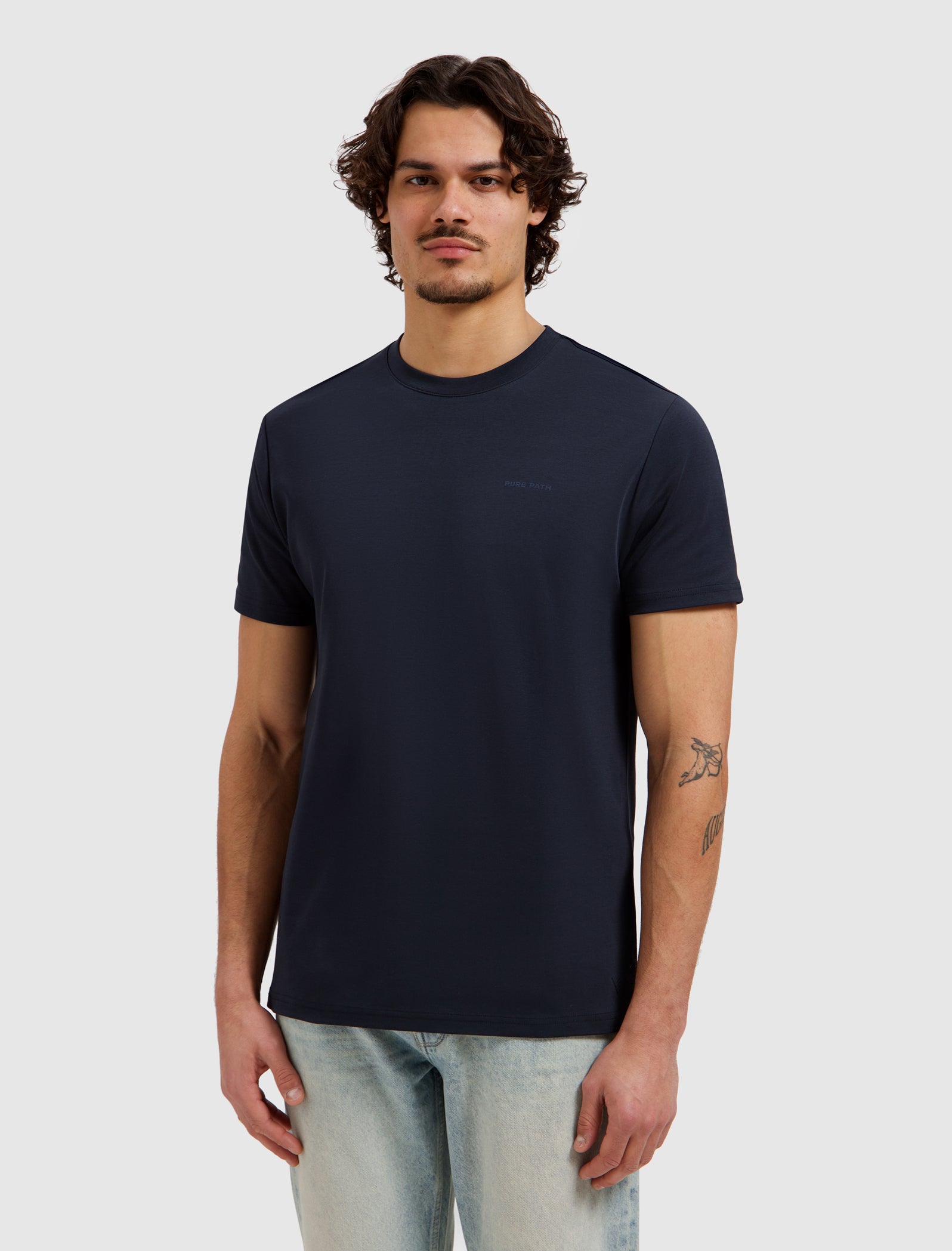 Essential Triangle T-shirt | Dark Navy