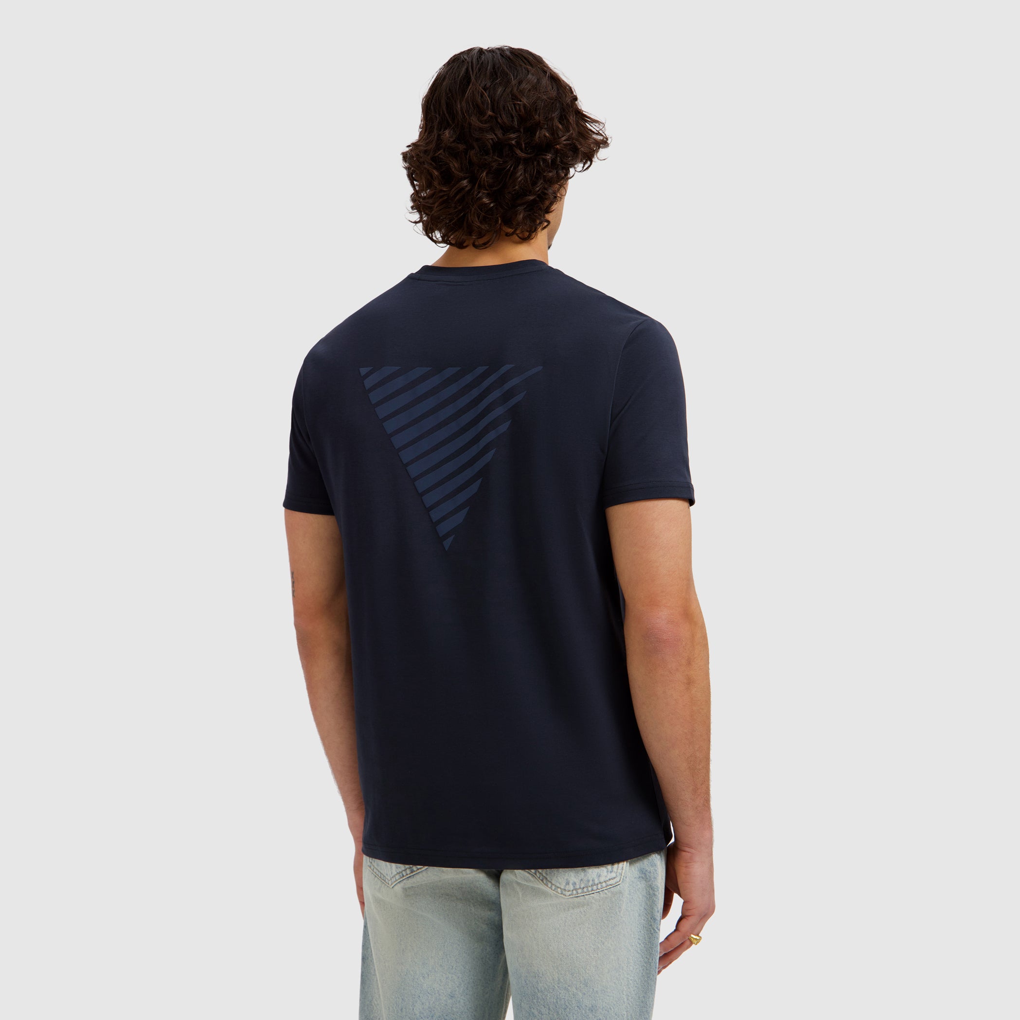 Essential Triangle T-shirt | Dark Navy